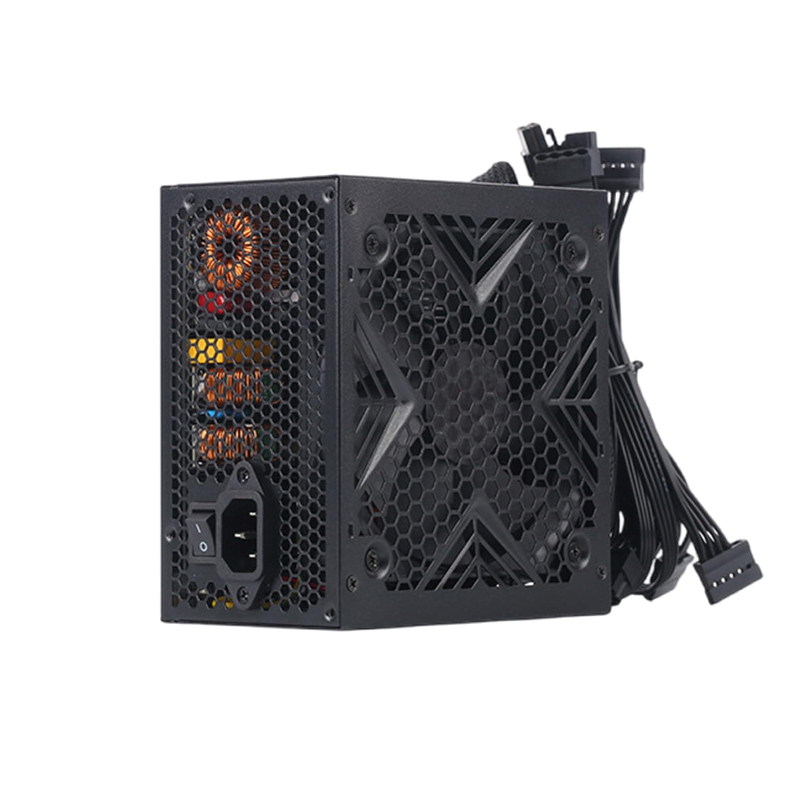 Netzteil 550W/650W/750W für Gamer PC Power mit intelligenter Lüftersteuerung und zuverlässiger Spannungsausgabe 550 W
