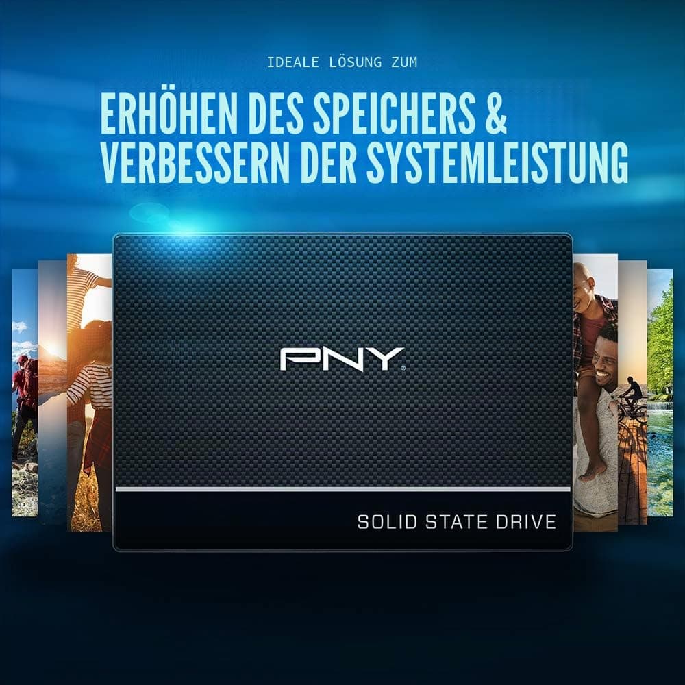 PNY CS900-2TB-RB interne SSD-Festplatte (2 TB, 3D NAND), 2,5 Zoll (6,35 cm) 2 TB 2.5 SATA Bild 7