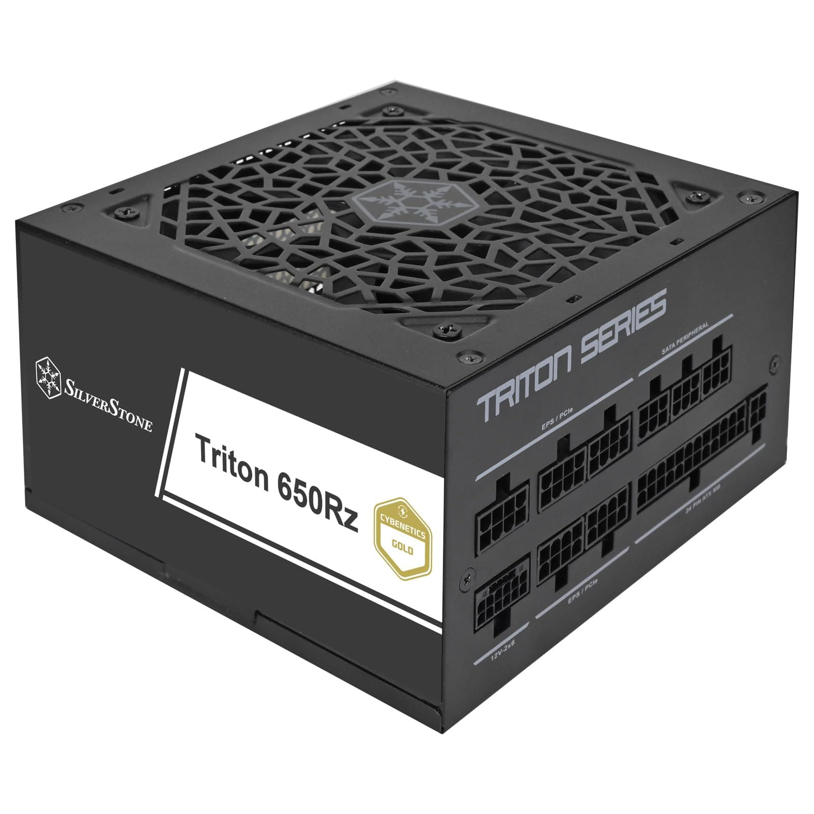 Silverstone Triton 650Rz - Cybenetics Gold vollständig modulares ATX-Netzteil, 650W, ATX 3,1 & PCIe 5, SST-TR650R-GM