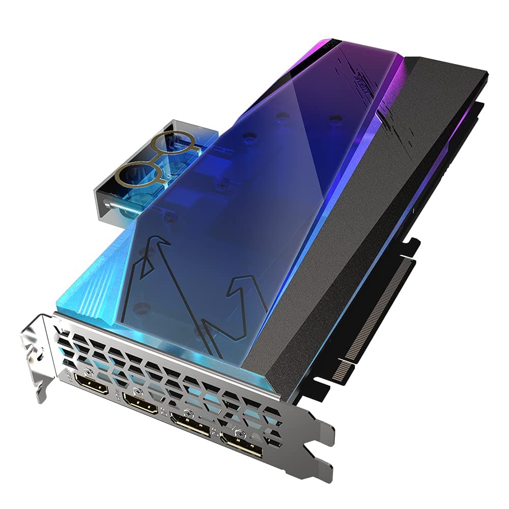 Gigabyte AORUS Radeon RX 6900 XT Xtreme Waterforce WB Grafikkarte, 16 GB Bild 3
