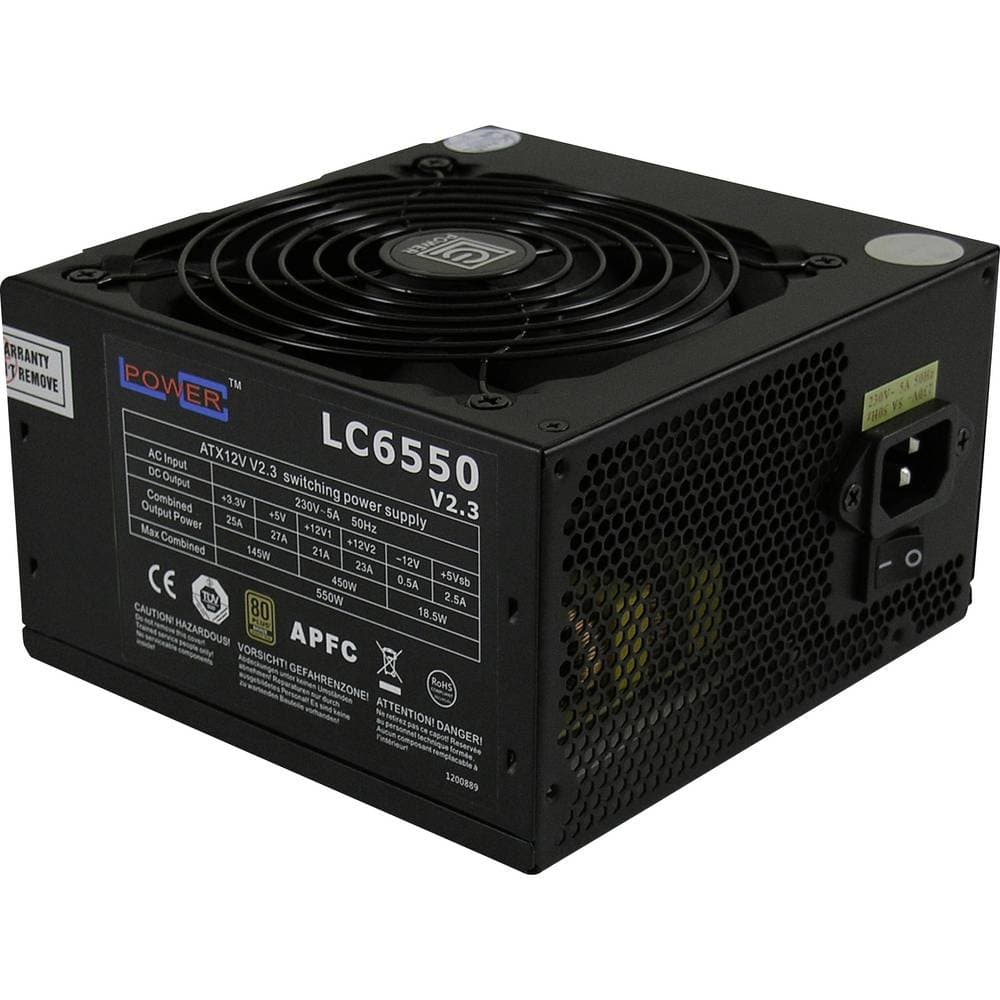 LC Power Netzteil 550W LC6550 12cm Ver.2.2 Bild 2