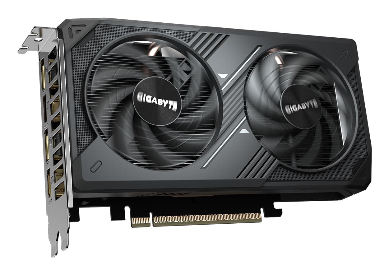 Gigabyte GeForce RTX 5050 WINDFORCE OC 8G Grafikkarte - 8GB GDDR6, 128bit, PCI-E 5.0, 2587MHz Kerntakt, 2 x DP, 2 x HDMI, NVIDIA DLSS 4, GV-N5050WF2OC-8GD Bild 3