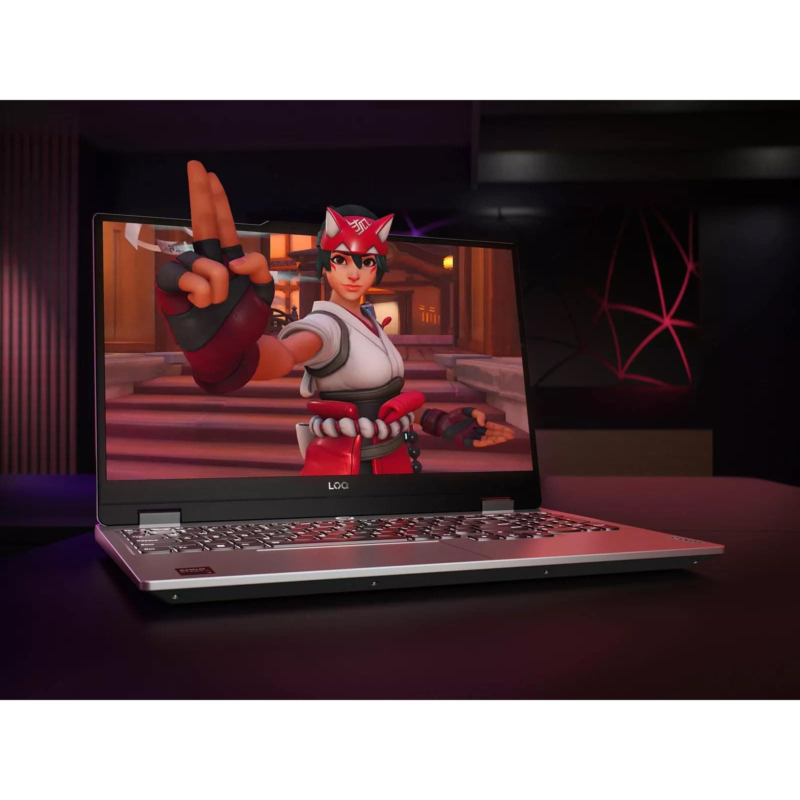 Lenovo LOQ 15 Gaming Laptop - AMD Ryzen 7 8845HS Beat i9-13900H - RTX 4060-15.6 FHD Display G-SYNC - 64GB RAM -2TB PCIe SSD Tastatur mit Hintergrundbeleuchtung - Windows 11 - Gamer PC Creator 64GB RAM| 2TB PCIe SSD Bild 3