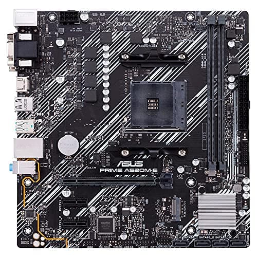 ASUS Prime A520M-E Mainboard Sockel AM4 (AMD Ryzen, micro-ATX, M.2, 1Gbit/s-Ethernet, SATA 6Gbit/s, USB 3.2 Gen 2 Typ-A) Bild 4