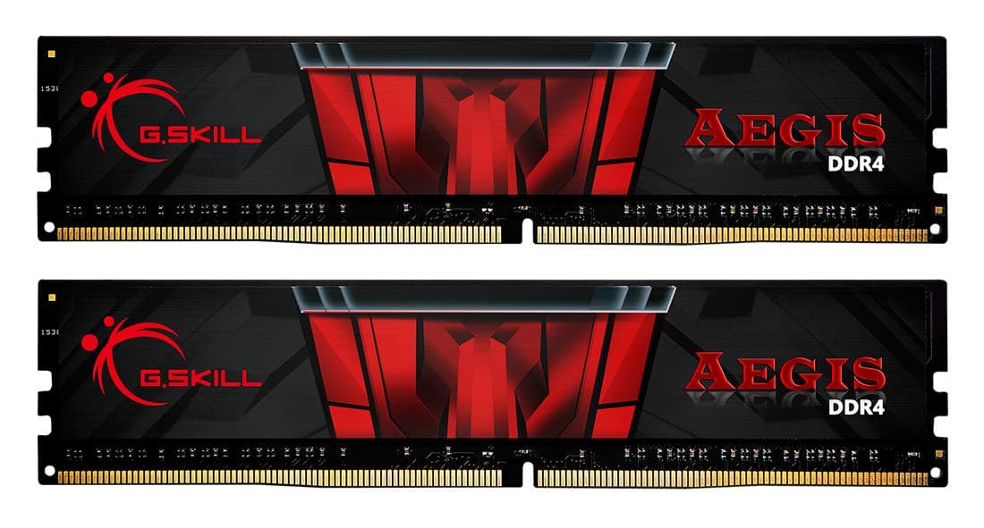 G.Skill F4-3200C16D-16GIS Aegis DDR4 16 GB PC 3200 CL16 KIT (2 x 8 GB) Bild 2
