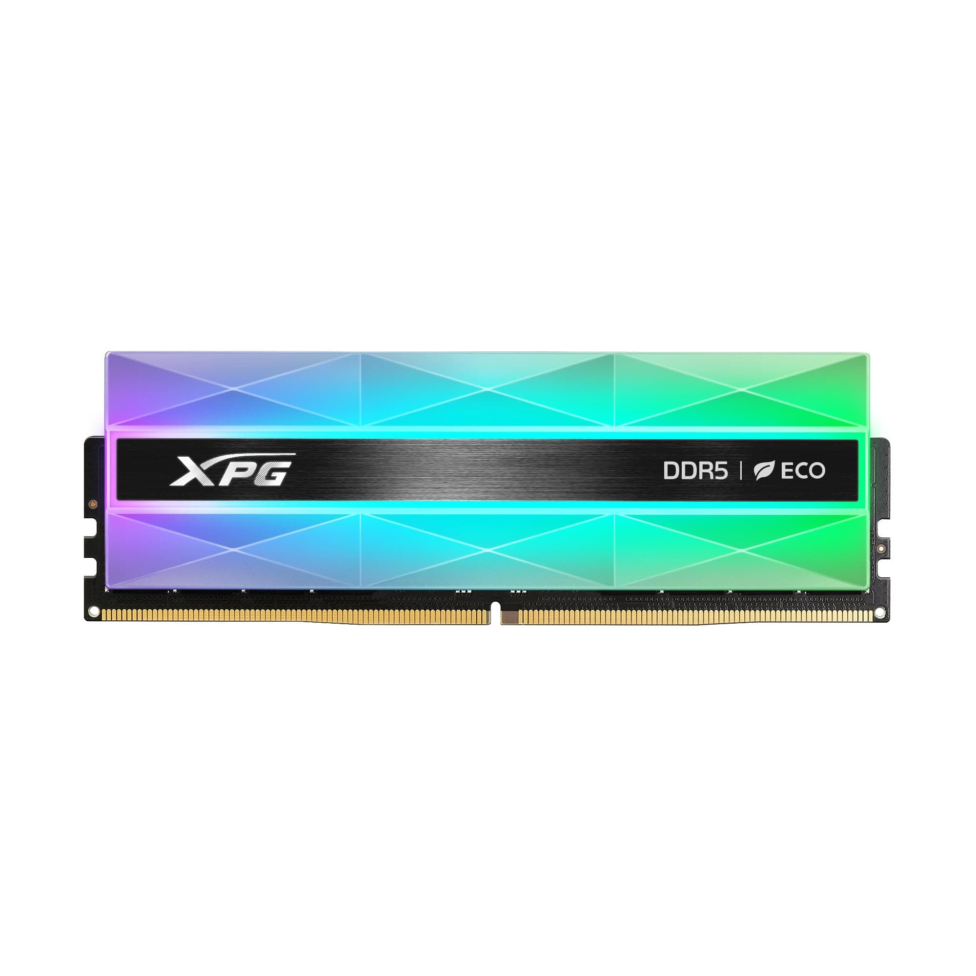 XPG Lancer Neon DDR5 RAM-Speicher für Laptop, RGB, Kapazität: 16 GB, Frequenz: 6400MT/s, Latenz: CL 32, Formfaktor: U-DIMM, Teilenummer: AX5U6400C3216G-CLANRSG Bild 2