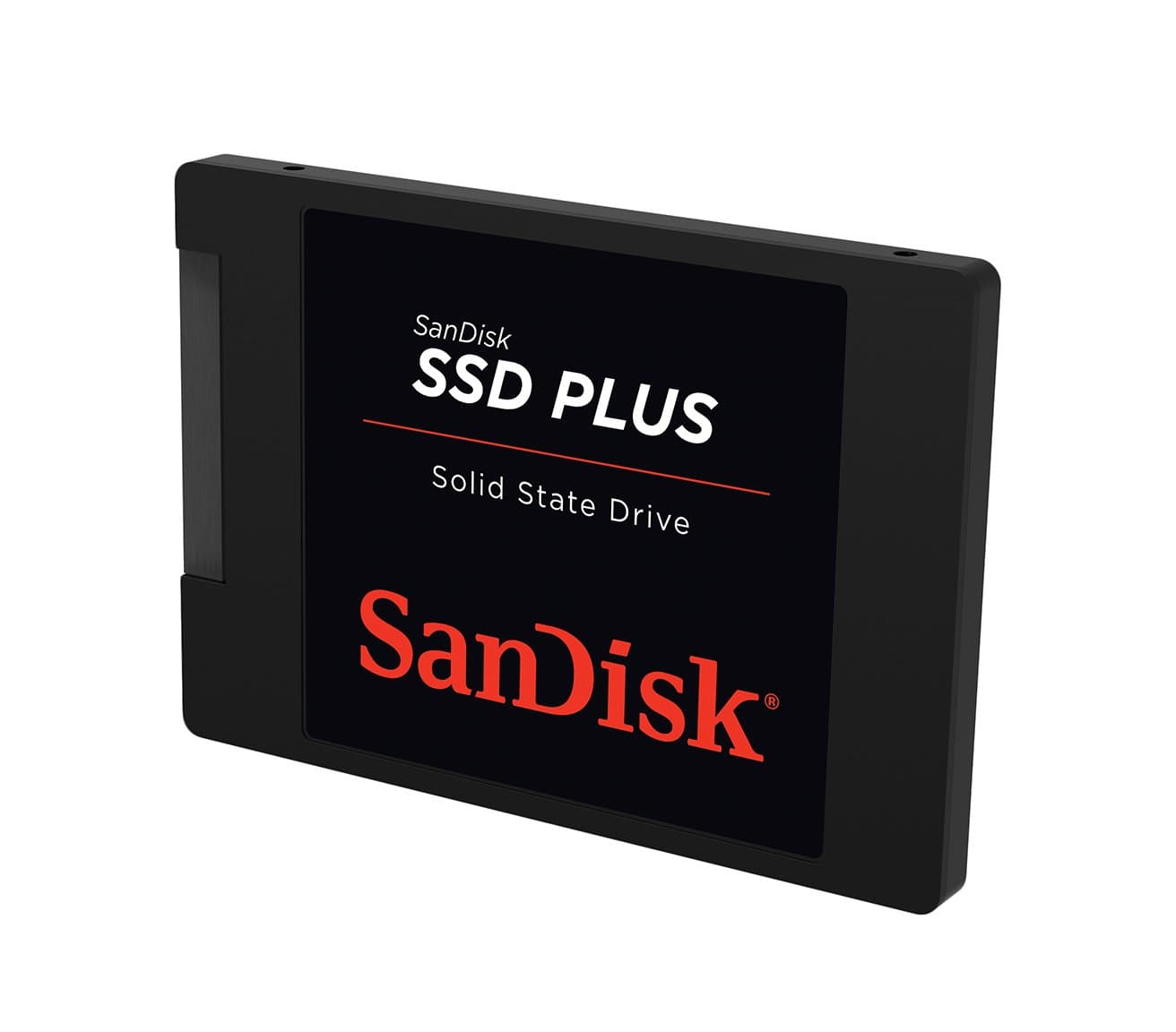 SanDisk SSD Plus interne SSD Festplatte 2 TB (schnelleres Hoch-, Herunterfahren und Laden, Lesegeschwindigkeit 545 MB/s, Schreibgeschwindigkeit 450 MB/s, stoßfest) SSD Plus 2 TB SATA SSD Bild 3