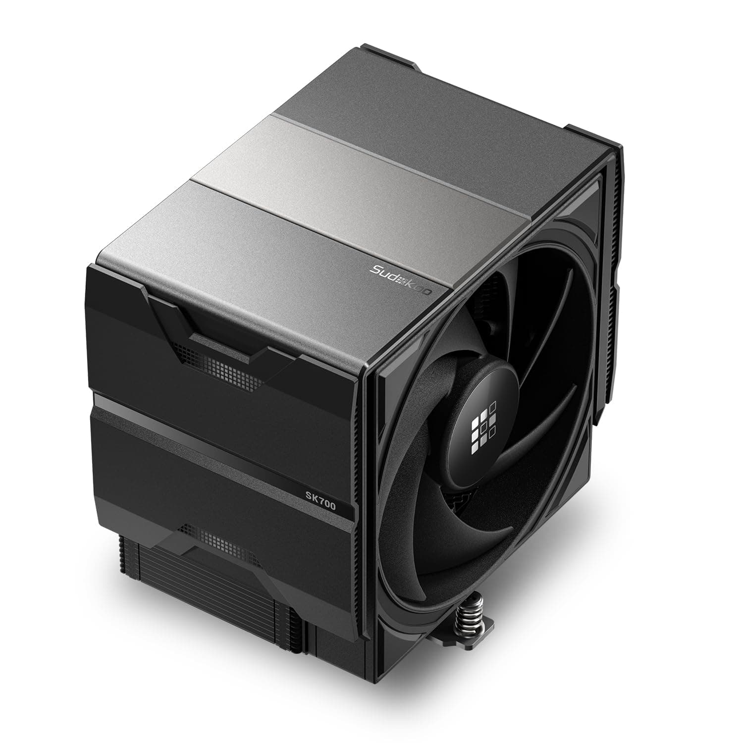 Sudokoo SK700 CPU Kühler AM5: PC Lüfter 120mm &7 Heatpipes für AM5 Exklusiv - CPU Cooler mit 120mm Lüfter & Single Tower - CPU Luftkühler van Volle RAM-Freiheit, 5 Jahre Garantie SK700 Schwarz
