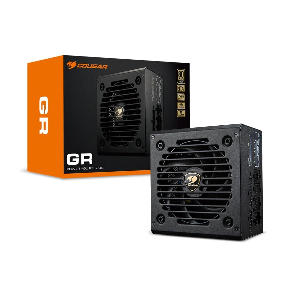 Cougar Netzteil GR ATX3.1/PCIE 5.1/80 Plus Gold - PC-/Server Netzteil - 80 Plus Gold (CGR GDN-850) Bild 2