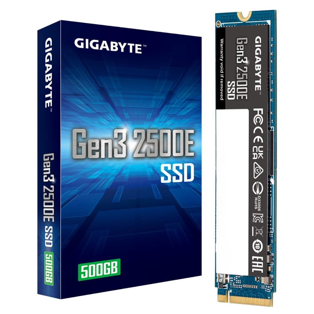 Gigabyte SSD 500GB G325E NVME 1.3 M.2 PCIE 3.0X4 Bild 2