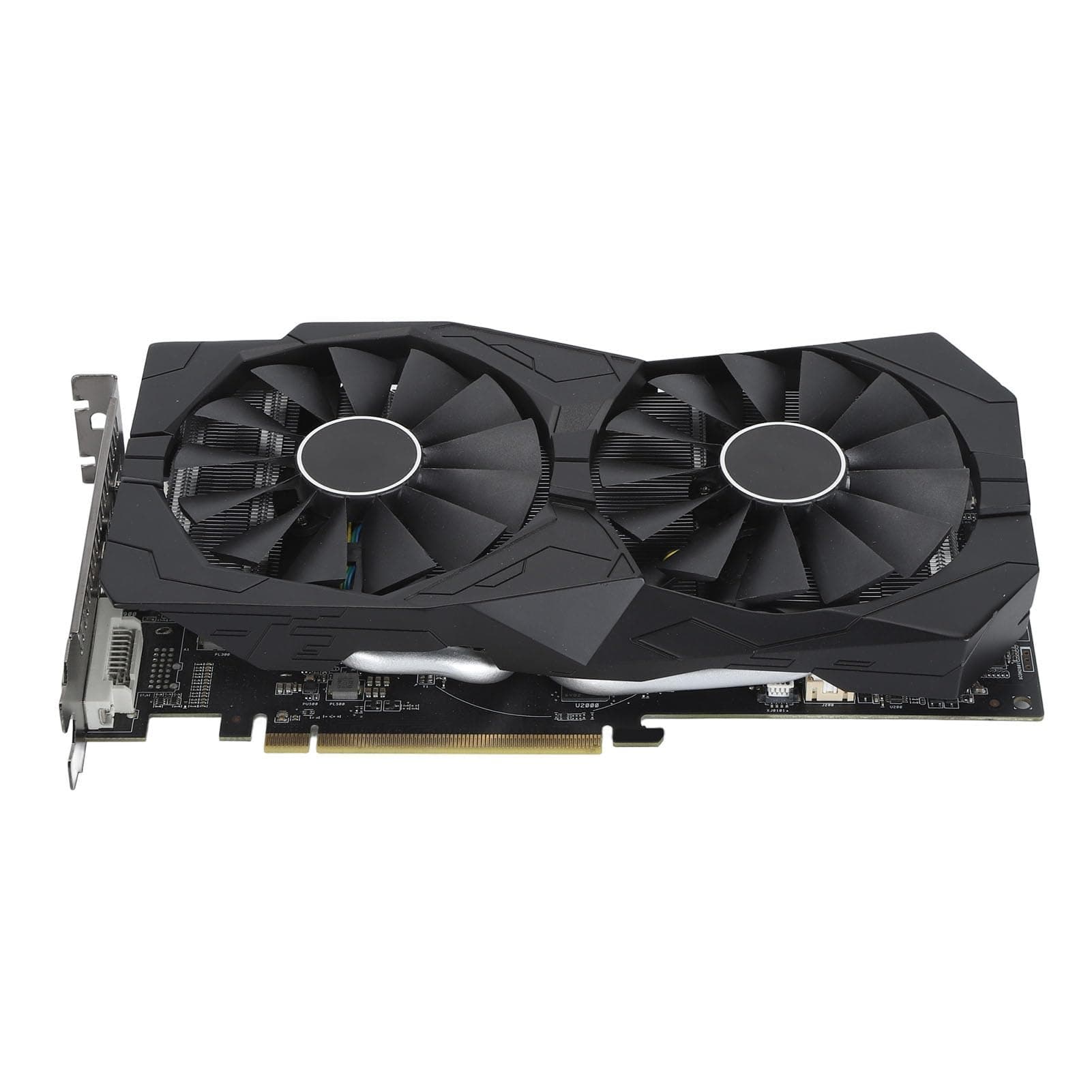 AMD Radeon RX 580 8GB GDDR5 Grafikkarte 256-Bit 2048SP PC-Gaming-Grafikkarte mit PCI Express 3.0 X16 3×DisplayPort 1×DVI 1×HD-Multimedia-Schnittstelle für Desktop Computer