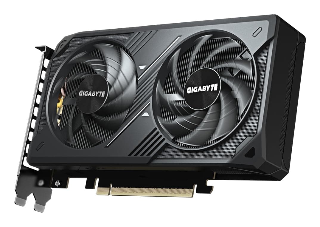 Gigabyte GeForce RTX 5060 WINDFORCE MAX OC 8G Grafikkarte – 8 GB GDDR7, 128 Bit, PCI-E 5.0, 2512 MHz Kernfrequenz, 3 x DisplayPort, 1 x HDMI, NVIDIA DLSS 4, GV-N5060WF2MAX OC-8GD Bild 6