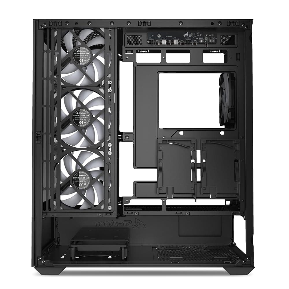 Sharkoon AK6 RGB PC Gehäuse, ATX, Schwarz Bild 7