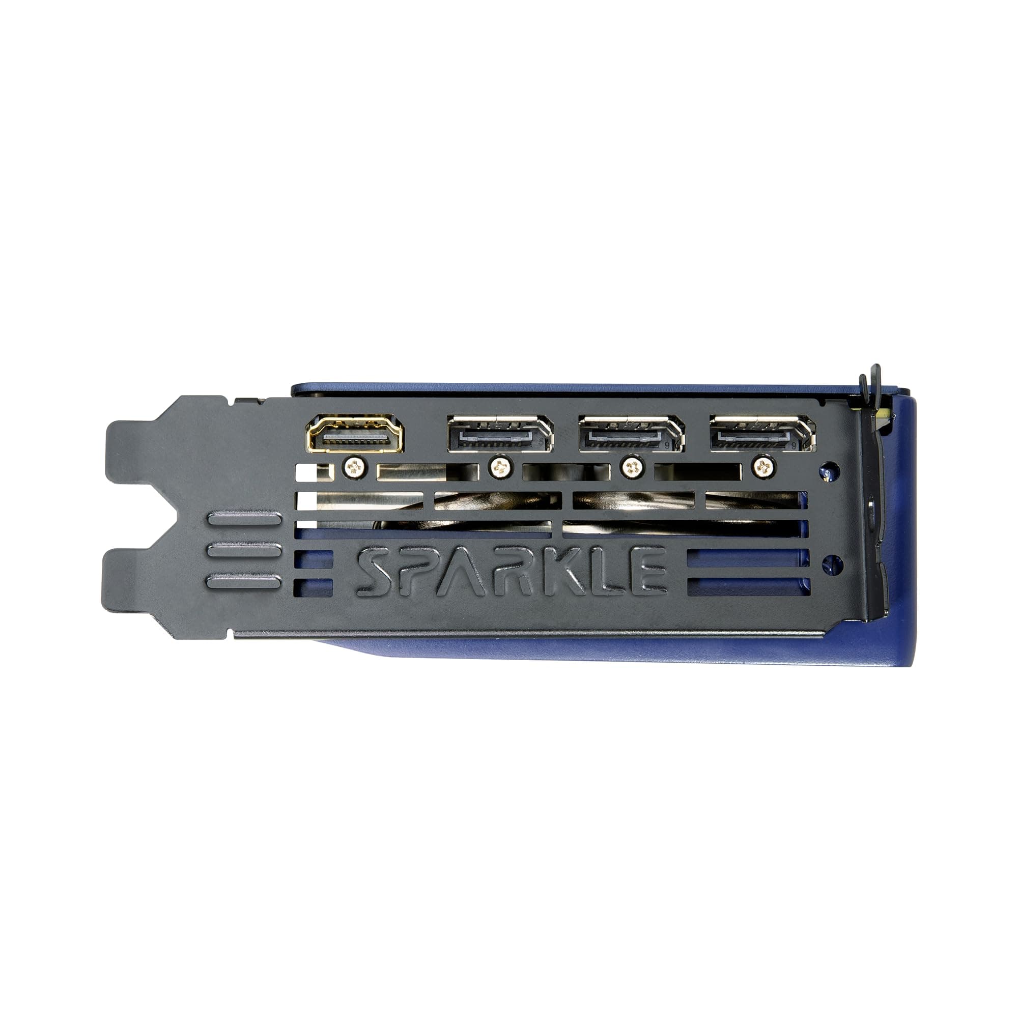 Sparkle Intel Arc B570 Guardian OC Grafikkarte, 10 GB GDDR6, Torn Cooling 2.0, Axiallüfter, Atemlicht, Metallrückplatte, SB570G-10GOC Bild 7
