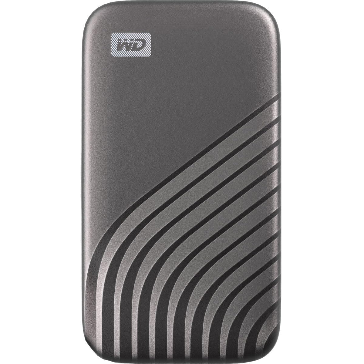 WD My Passport SSD 4 TB mobiler SSD Speicher (NVMe-Technologie, USB-C und USB 3.2 Gen-2 kompatibel, Lesen 1050 MB/s, Schreiben 1000 MB/s) Space-Grau 4 TB Space-Grau Bild 6