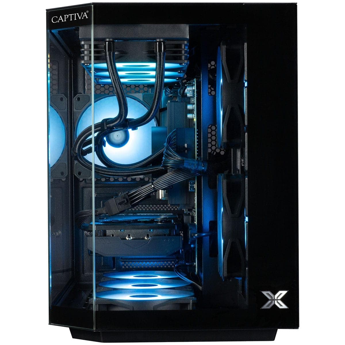 Captiva PC Highend Gaming R99-557 | AMD Ryzen 7 7800X3D | 32GB DDR5 RAM | Radeon RX 9070 XT 16GB | 1 TB SSD | Windows 11 Home Bild 3