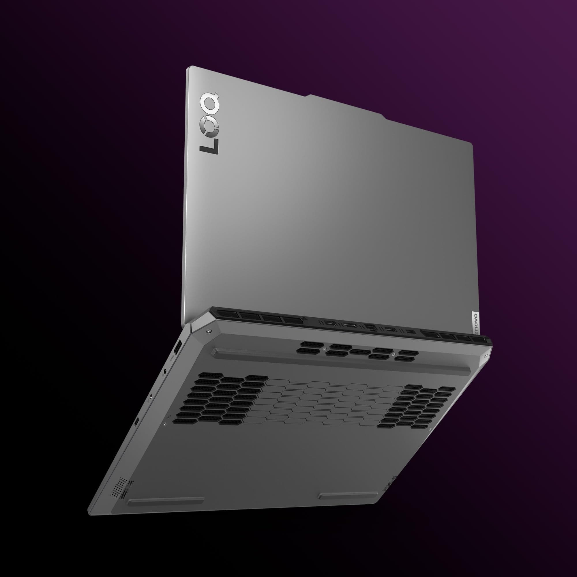 Lenovo LOQ Gaming Laptop | 15.6" Full HD 16:9 Display | 144Hz | AMD Ryzen 7 7435HS | 16GB RAM | 512GB SSD | NVIDIA GeForce RTX 4050 | Windows 11 Home | QWERTZ | grau | AI Chip LA1 Bild 8