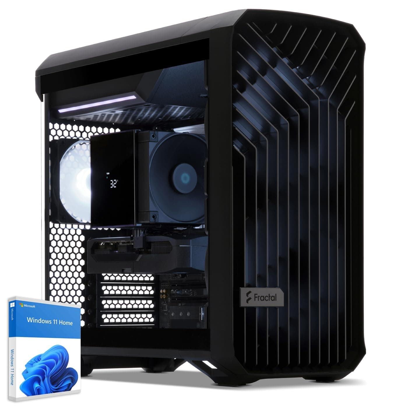 Sedatech Gaming PC • RTX 5080 | AMD Ryzen 9 7900X3D | 64GB DDR5 | 2TB SSD M.2 | WLAN 7 | BT 5.4 | Win 11 35) Ryzen 9 7900X3D - RTX5080 - 64Gb 2) Windows