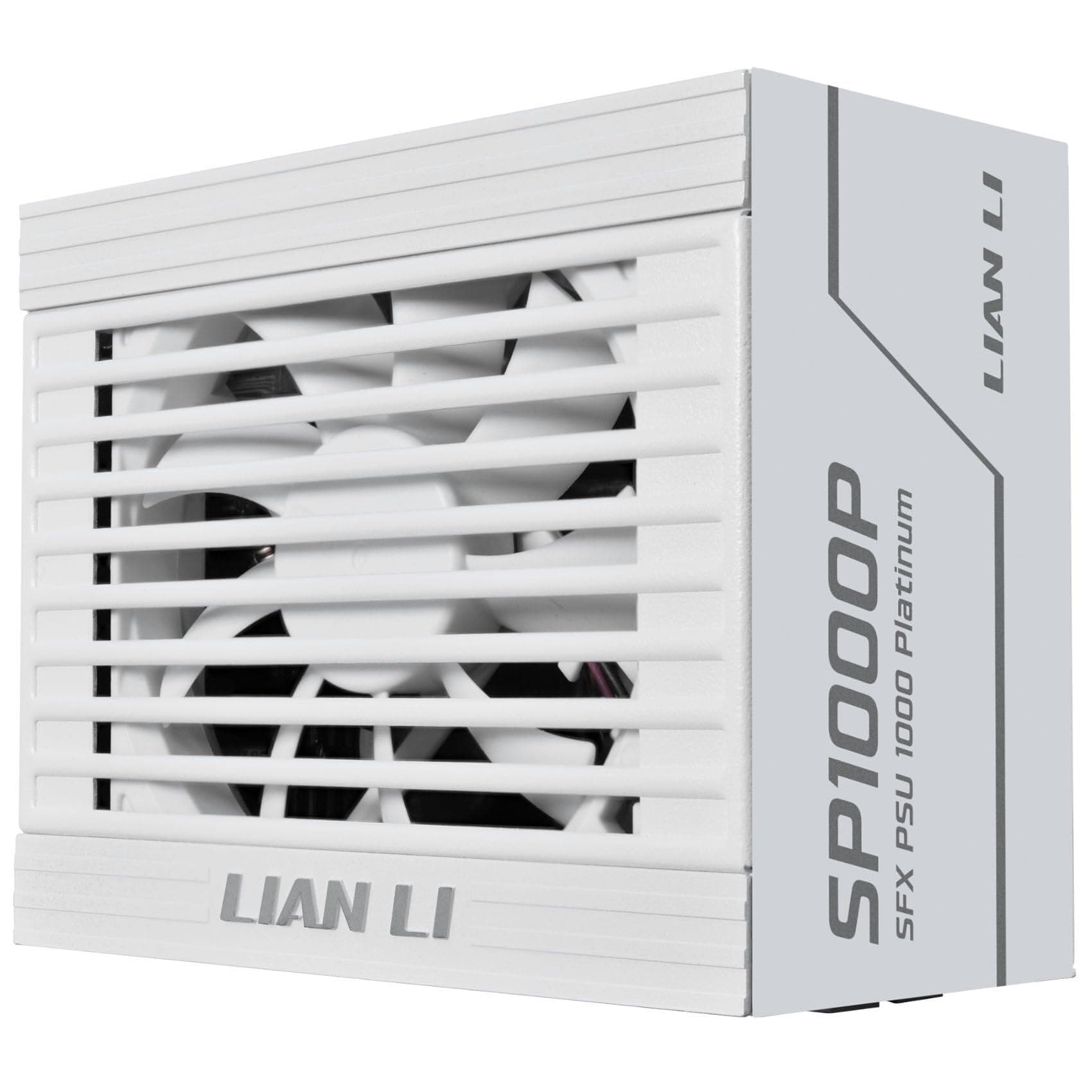 Lian Li SP1000P SFX Netzteil – 1000W Weiß | 80 Plus Platinum Effizienz, vollmodular, ATX 3.1 & PCIe 5.1, kompakt & leise, ideal für High-End Gaming Bild 2
