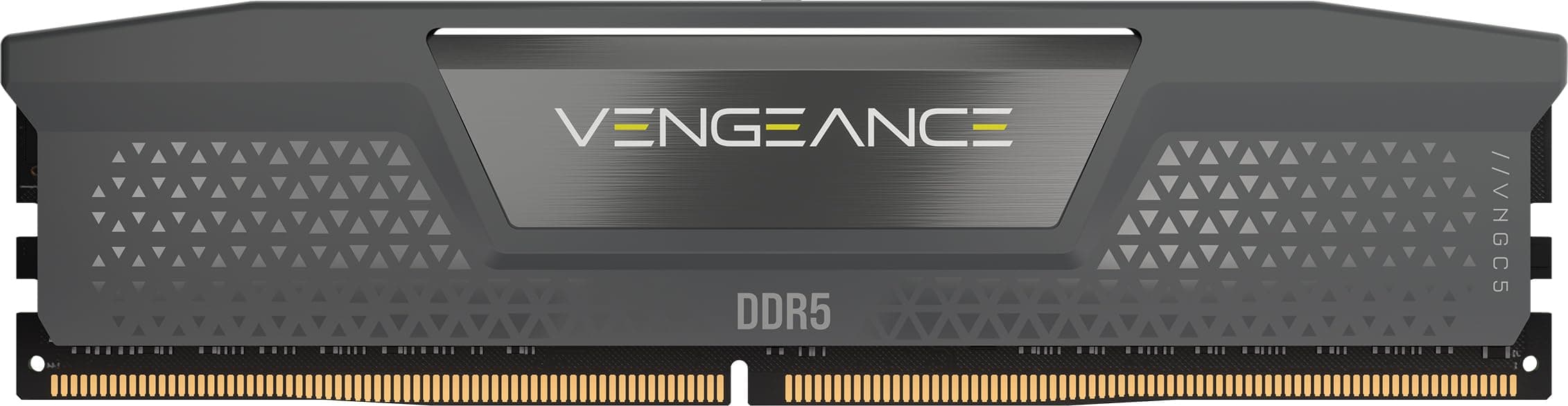 CORSAIR Vengeance DDR5 RAM 16GB (1x16GB) Bis zu 6000MHz CL36-44-44-96 1.35V AMD EXPO Intel XMP 3.0 Desktop-Arbeitsspeicher – Grau (CMK16GX5M1E6000Z36) Bild 2