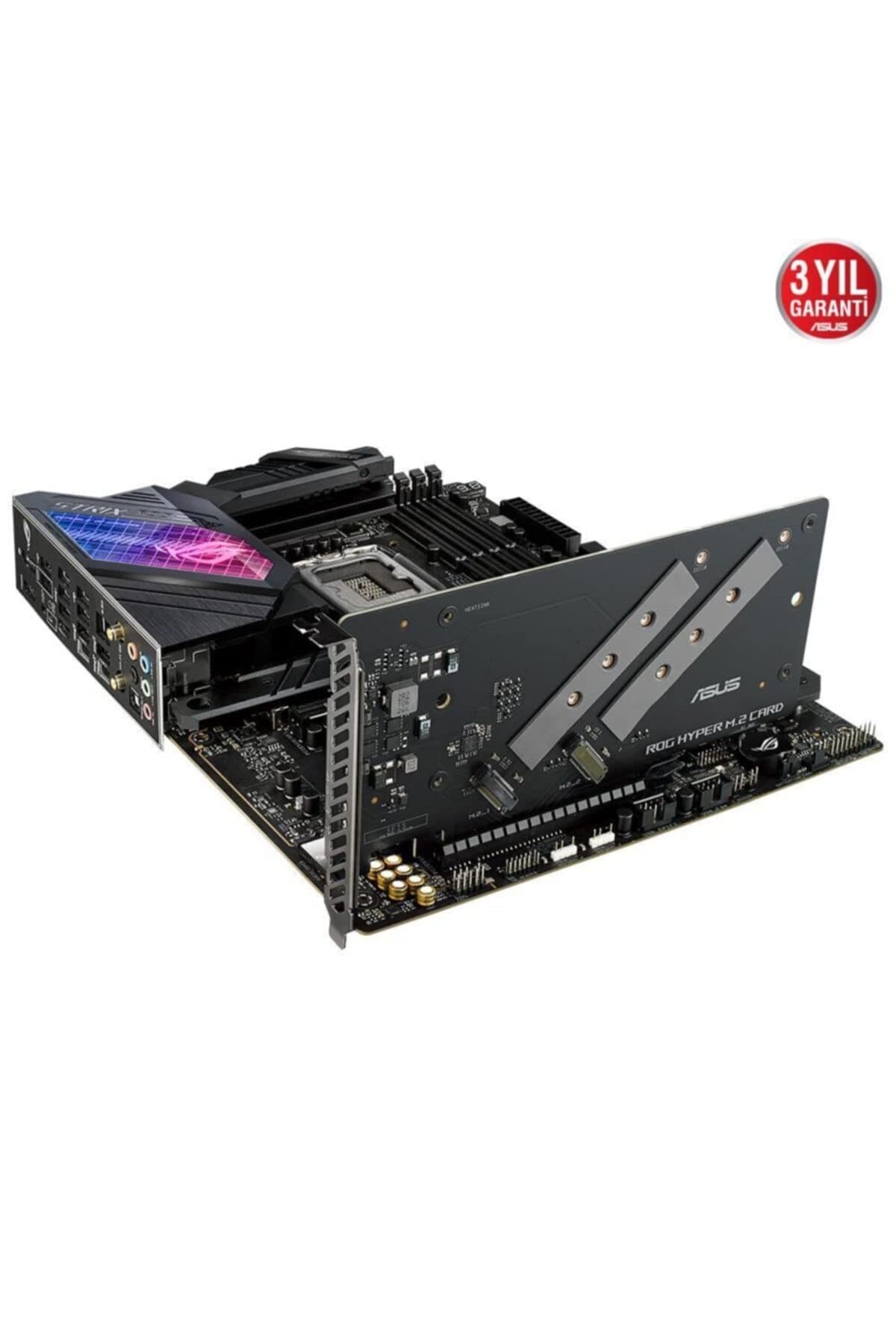 ASUS ROG Strix Z690-E Gaming WiFi Mainboard Sockel Intel LGA 1700 (Intel Z690, ATX, PCIe 5.0, DDR5 Speicher, WiFi 6E, 5X M.2, USB 3.2 Gen 2x2 Typ-C, Aura Sync) Bild 7