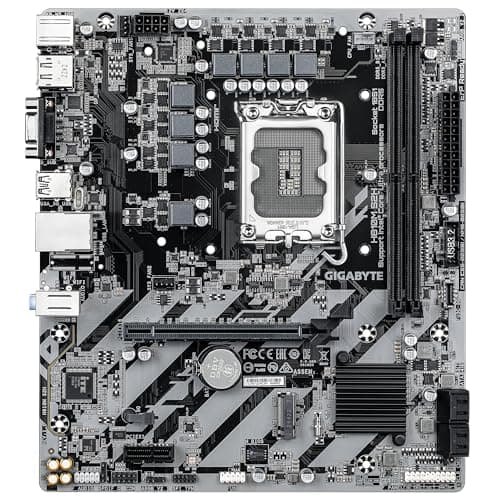 GIGABYTE H810M S2H Mainboard – Intel Core Ultra (Serie 2) CPUs, 4+1+2 Phasen VRM, bis zu 6400 MHz DDR5, 1xPCIe 4.0 M.2, 1GbE LAN, USB 3.2 Gen 1 Bild 4