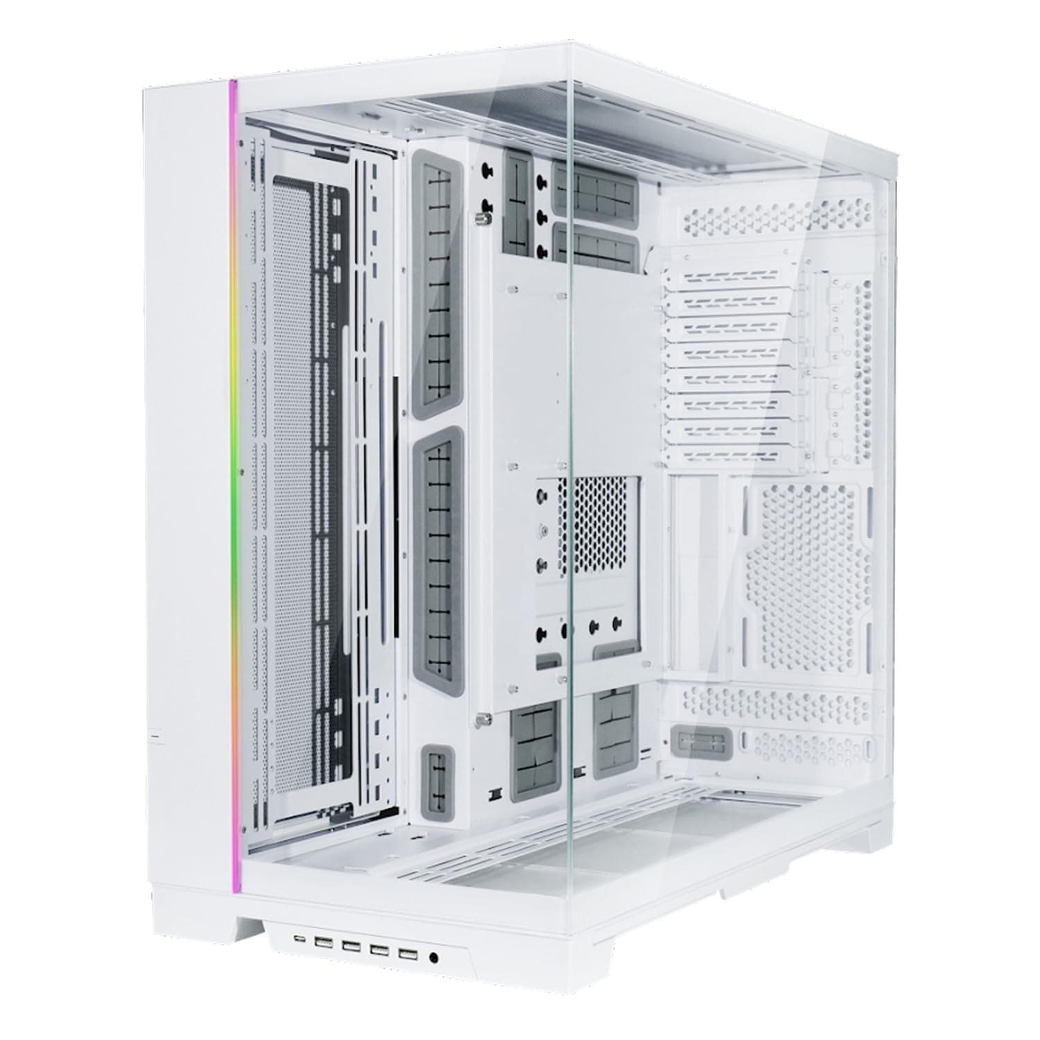 Lian Li O11 Dynamic EVO XL Big-Tower - weiß Weiss/opulenter Garten Bild 3