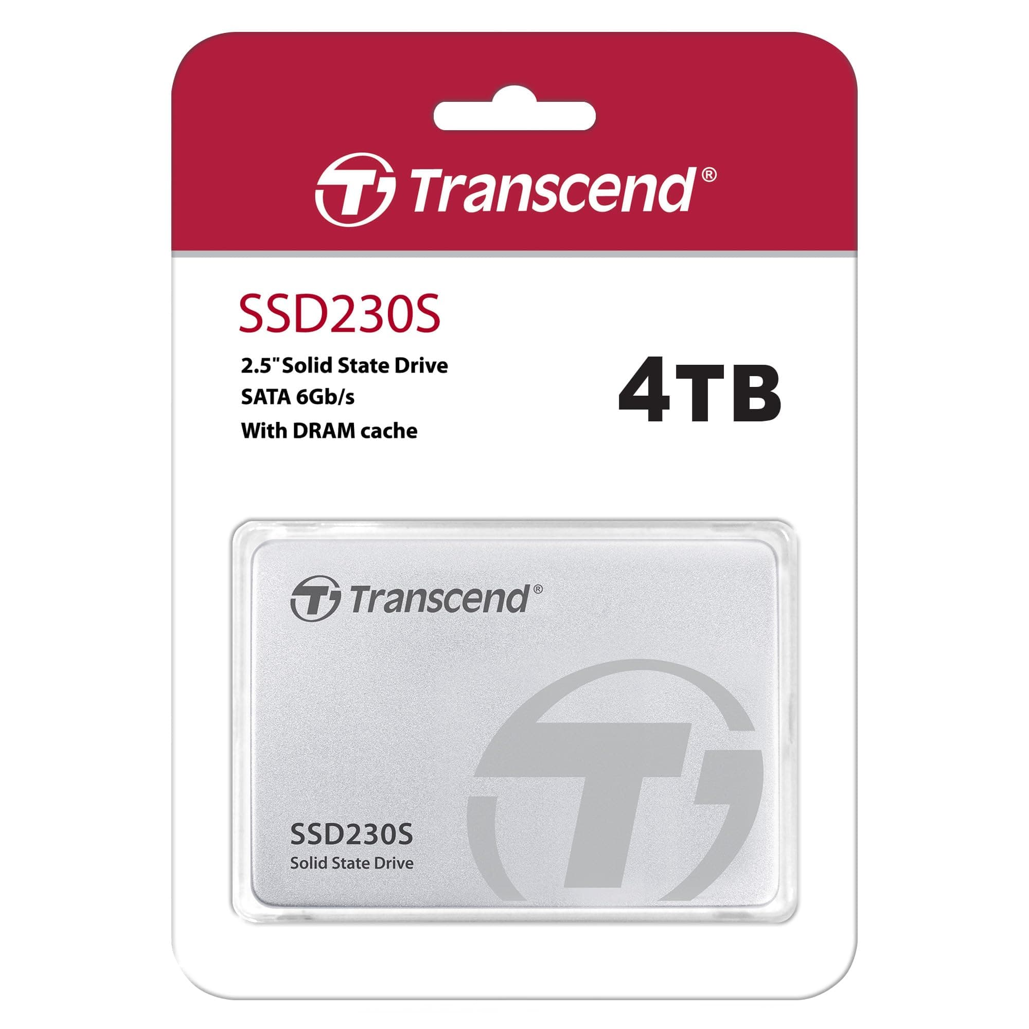 Transcend SSD230S 4TB 2.5" SATA III, 3D TLC, with Dram, Bis zu 560/520 mb/s, Interne SSD für Desktop- und Laptop-Aufrüstung Bild 3