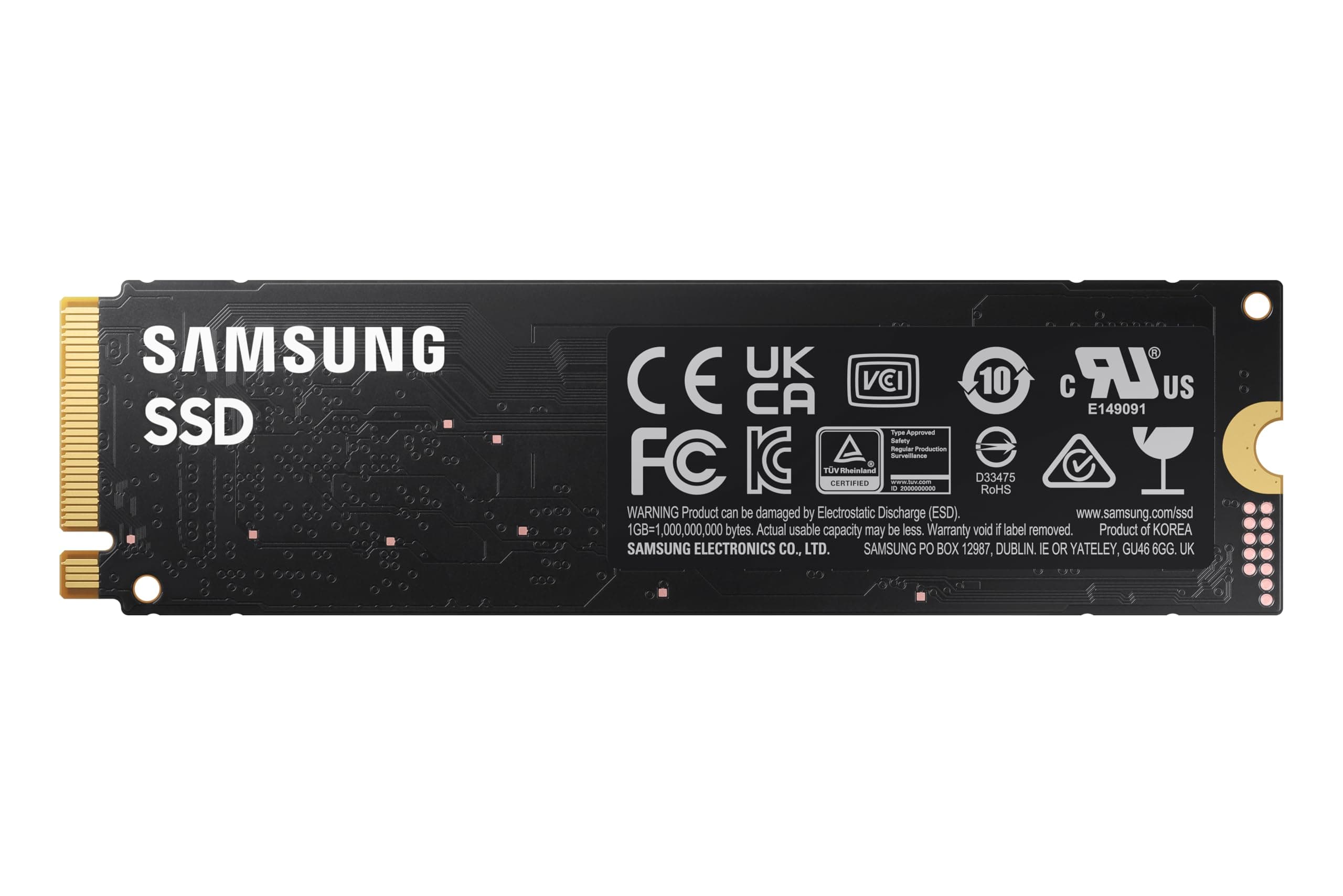Samsung 980 NVMe M.2 SSD, 250 GB, PCIe 3.0, 2.900 MB/s Lesen, 1.300 MB/s Schreiben, Interne SSD für Gaming und Alltagsanwendungen, MZ-V8V250BW Bild 3