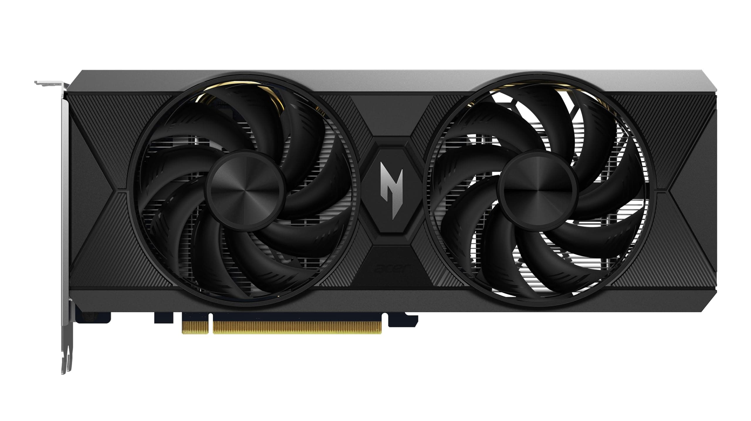 Acer Nitro Radeon RX 9060 XT OC - AMD Grafikkarte (16 GDDR6, 128 Bit, PCIe 5.0 x16, 1x HDMI 2.1a 2X DP 2.1b) 2X Nitro FrostBlade, 1x8 pin, Slot Space: 2 Bild 3