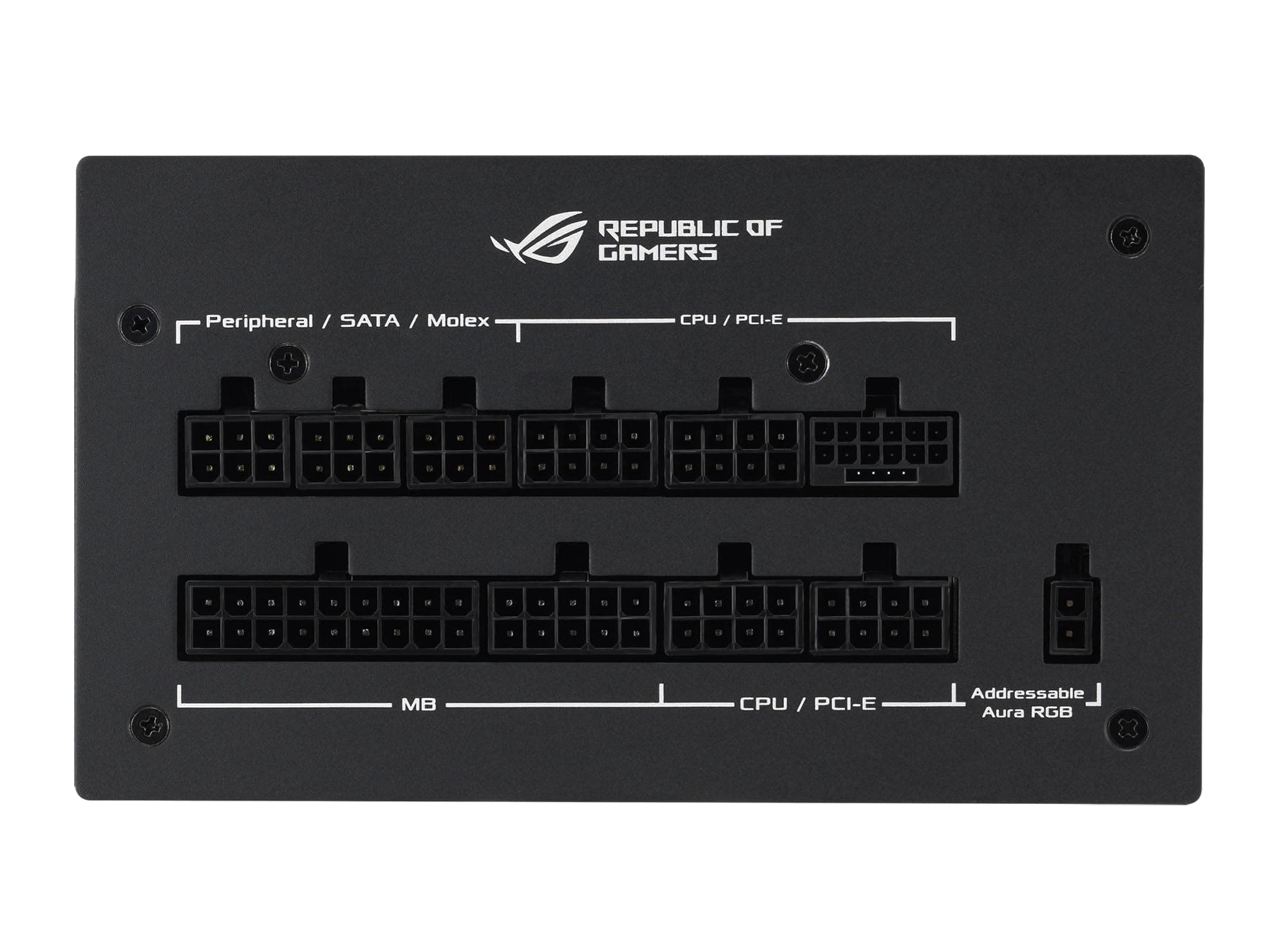 ASUS ROG Strix 1200 W Gold Aura Edition Netzteil (Zertifiziert 80+ Gold, ATX 3.0, Cybenetics Lambda A+ Zertifiziert, PCIe Gen 5.0, Axial-Tech, Aura Sync Lüfter) Bild 8