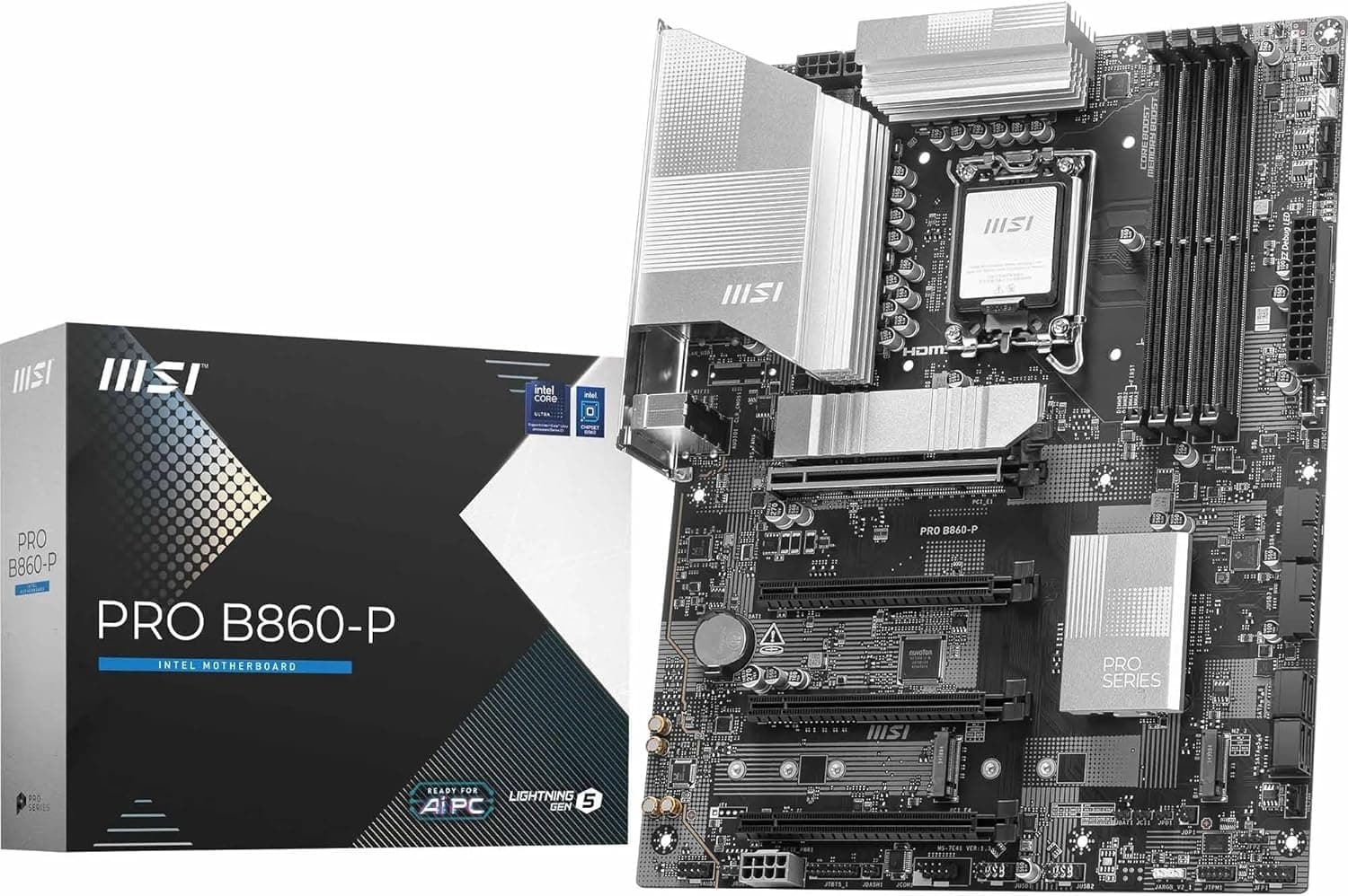 MSI PRO B860-P Mainboard + Intel® Core™ i9-14900KF Desktop Processor 24 cores PRO B860-P i9-14900KF Bild 3