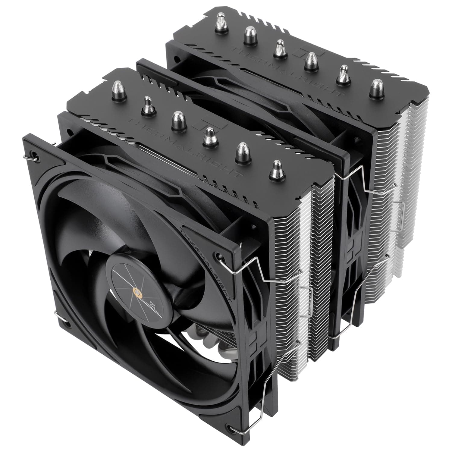 Thermalright Peerless Assassin 120 SE V3 CPU Luftkühler, 6 Heatpipes, Double Tower Doppellüfter, TL-P12 PWM Lüfter, Aluminium Kühlkörperabdeckung, für AM4/AM5,Intel LGA1851/1700/1150/1200(PA120SE V3) PA120 SE V3