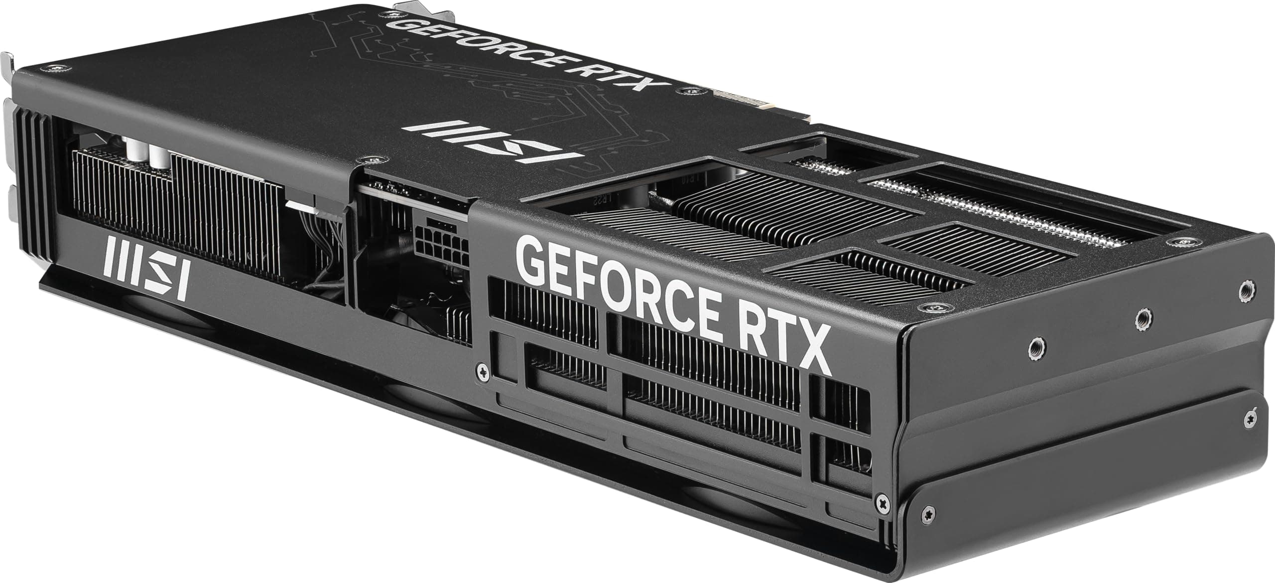 msi Gaming RTX 5080 16G Inspire 3X OC Black Grafikkarte (16GB GDDR7, 256-Bit, Extreme Clock 2655MHz, DisplayPort x 3 2.1a, HDMI 2.1b, NVIDIA Blackwell Architecture) Bild 7