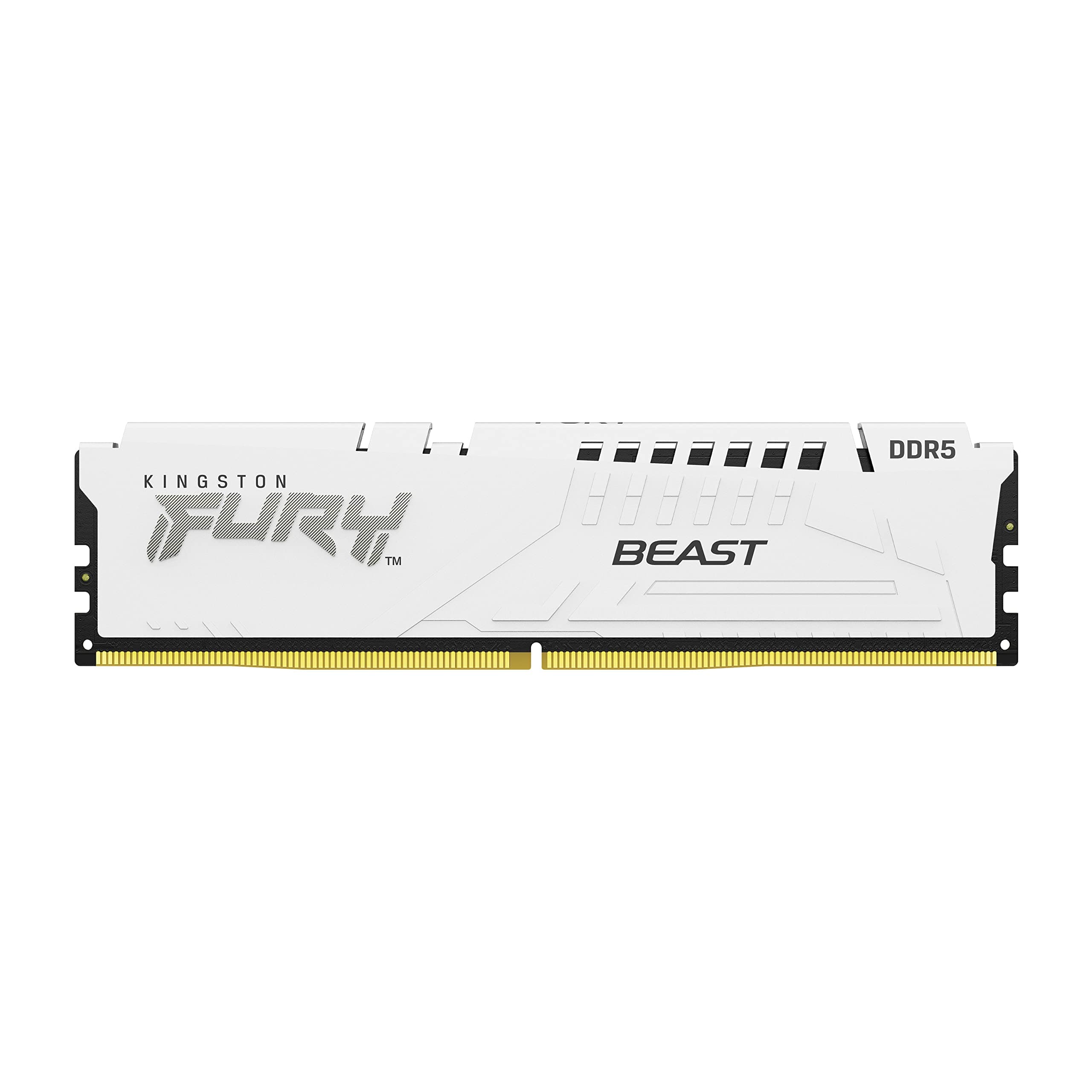 Kingston FURY Beast Weiß DDR5 64GB (2x32GB) 5600MT/s CL40 DIMM Desktop Gaming Speicher Kit mit 2 Intel XMP - KF556C40BWK2-64 Bild 5