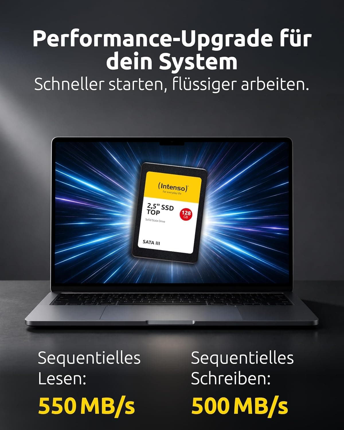 Intenso interne SSD-Festplatte 128GB Top Performance Bild 6