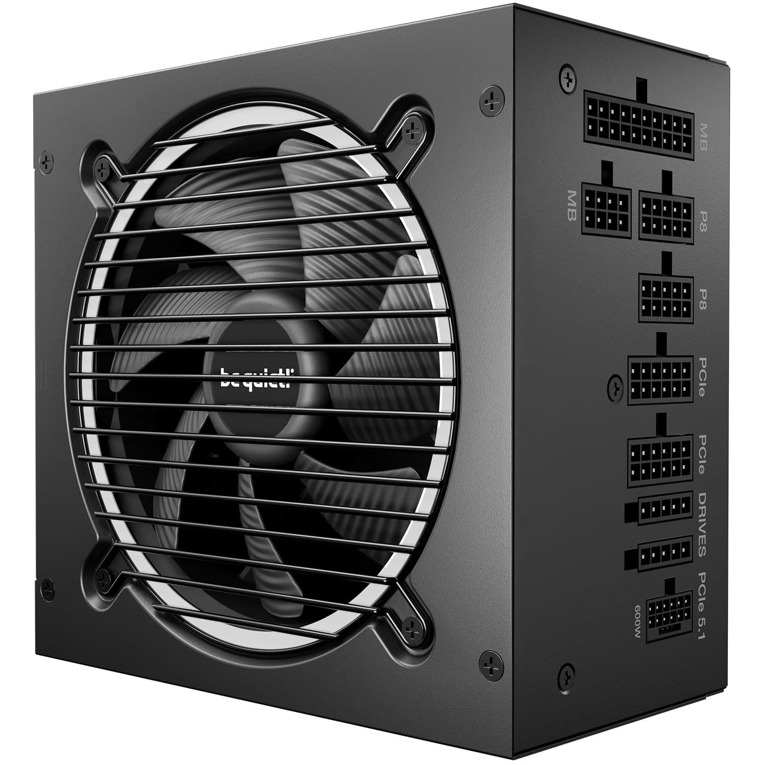 be quiet! Pure Power 13 M 1000W Netzteil, 80 Plus® Gold Effizienz, ATX 3.1-Netzteil, für PCIe 5.1 GPUs, 120mm be quiet! Lüfter, semi-passiver Betrieb möglich, LLC-Technologie, Single-Rail Bild 2