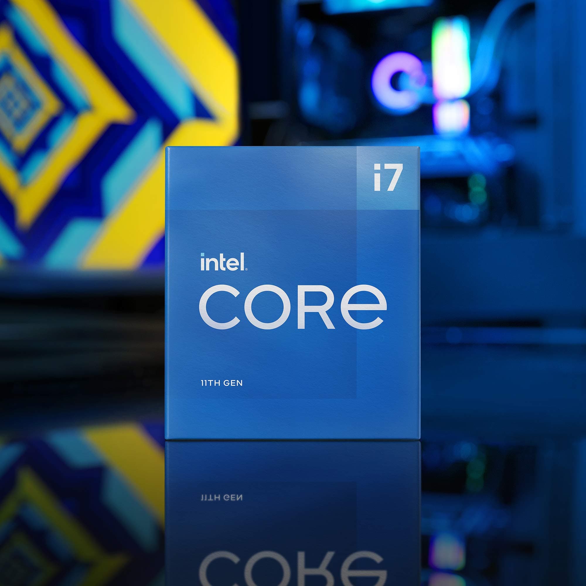 Intel Core i7-11700 Desktop Prozessor (Basistakt: 2.5GHz Tuboboost: 4.8GHz, 8 Kerne, LGA1200) BX8070811700 Prozessor: 8 Kerne Bild 3