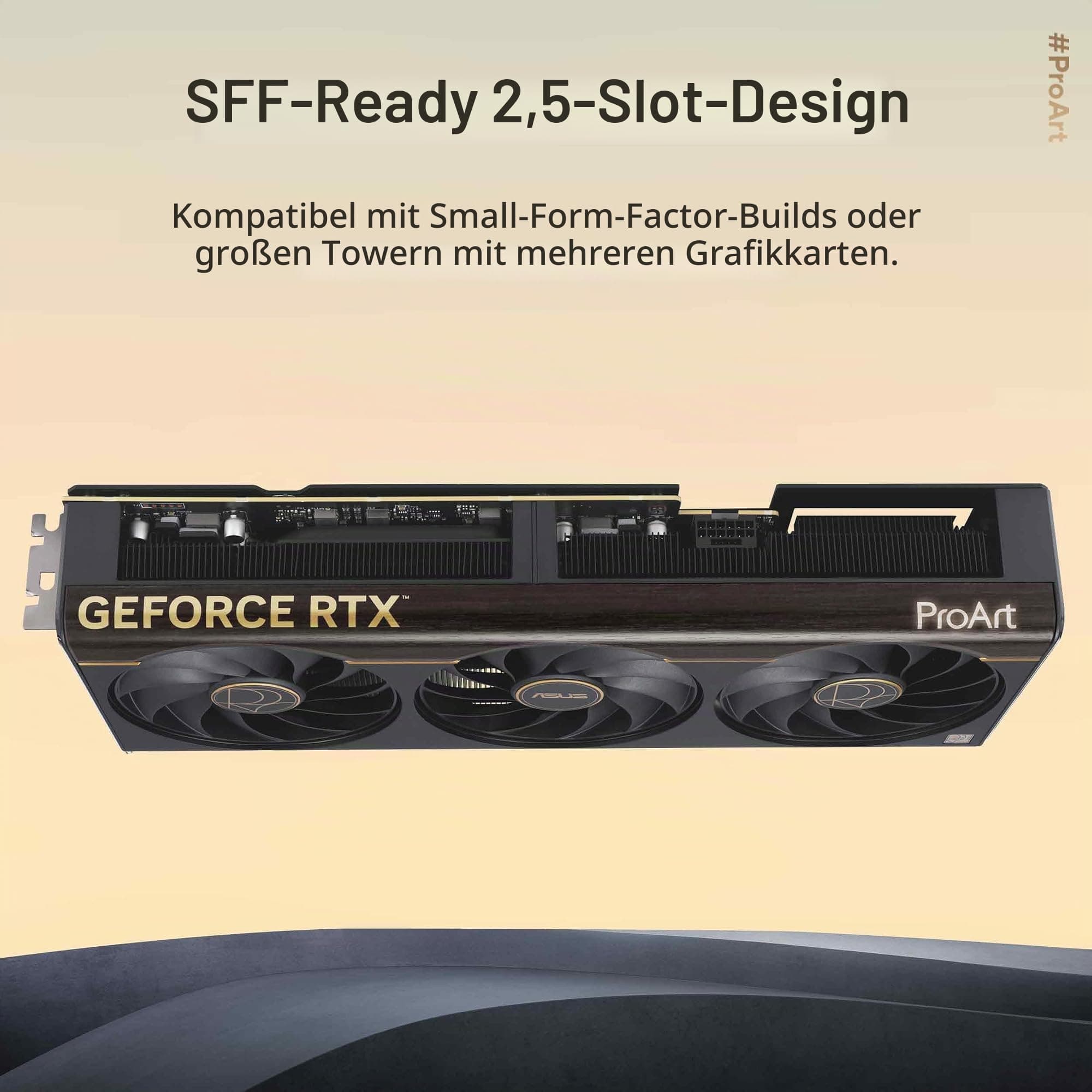 ASUS TUF Gaming GeForce RTX ™ 5070 Ti 16 GB GDDR7 OC Edition Gaming-Grafikkarte (PCIe® 5.0, HDMI®/DP 2.1, 3.125-Slot, Komponenten in Militärqualität, schützende PCB-Beschichtung, Axial-Tech-Lüfter) Bild 6