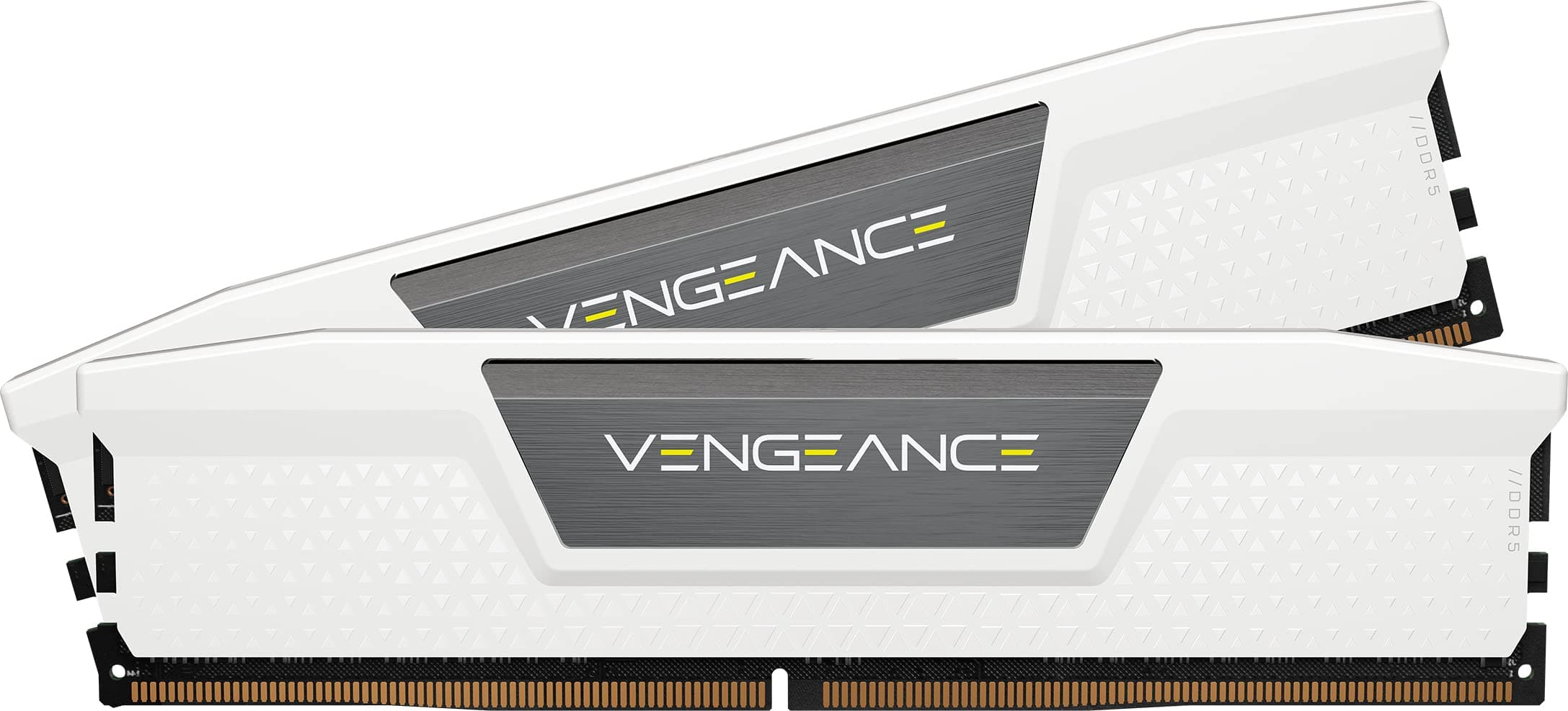 CORSAIR Vengeance DDR5 RAM 32GB (2x16GB) Bis zu 6400MHz CL36-48-48-104 1.35V AMD EXPO Intel XMP 3.0 Desktop-Arbeitsspeicher – Weiß (CMK32GX5M2B6400Z36W) Bild 2