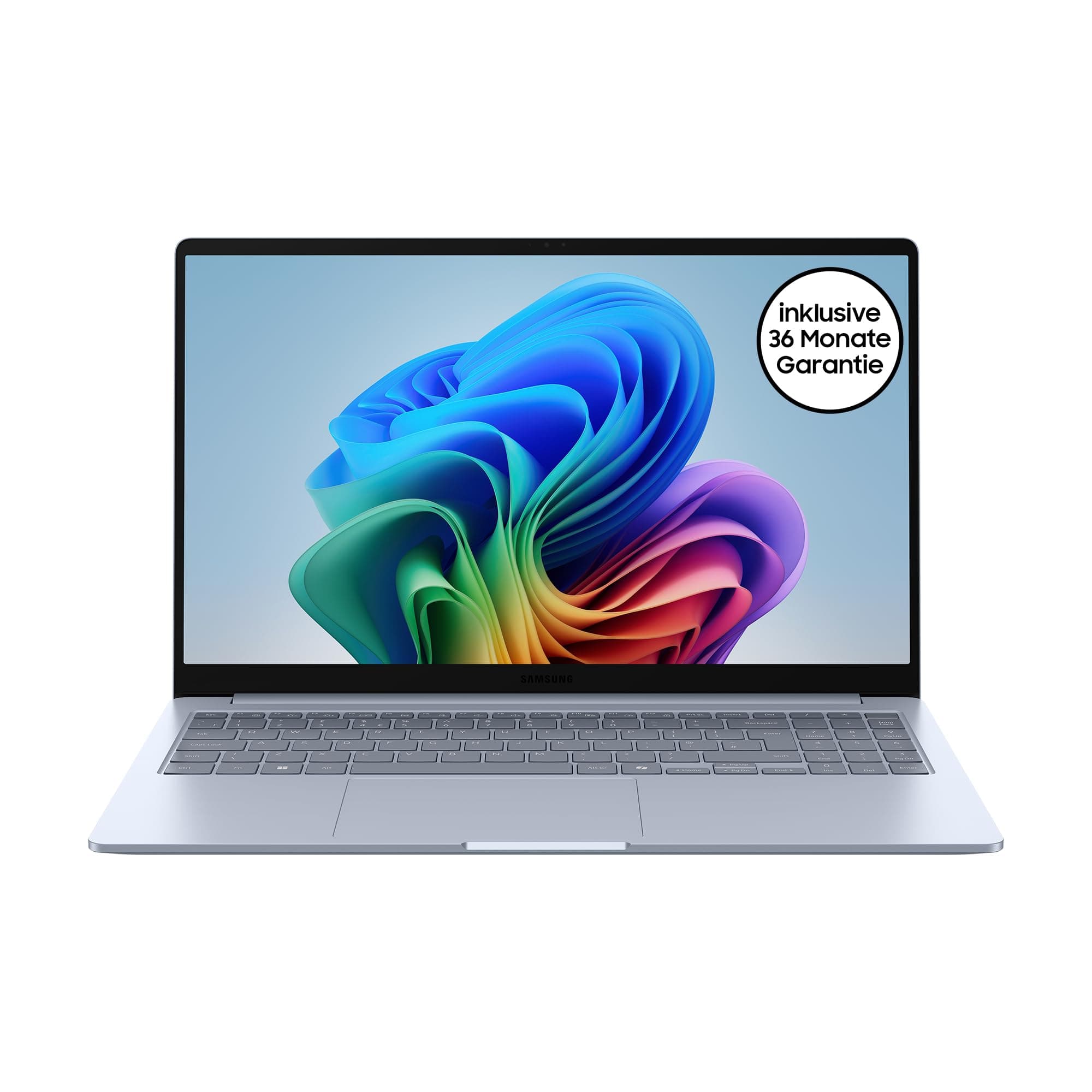 Samsung Galaxy Book4 Edge AI Laptop, Notebook, 15,6"-LCD, Full HD, Snapdragon X Prozessor (X26), 16GB RAM, 512GB Speicher, Copilot+ PC, Sapphire Blue, 3 Jahre Herstellergarantie [Exklusiv auf Amazon]