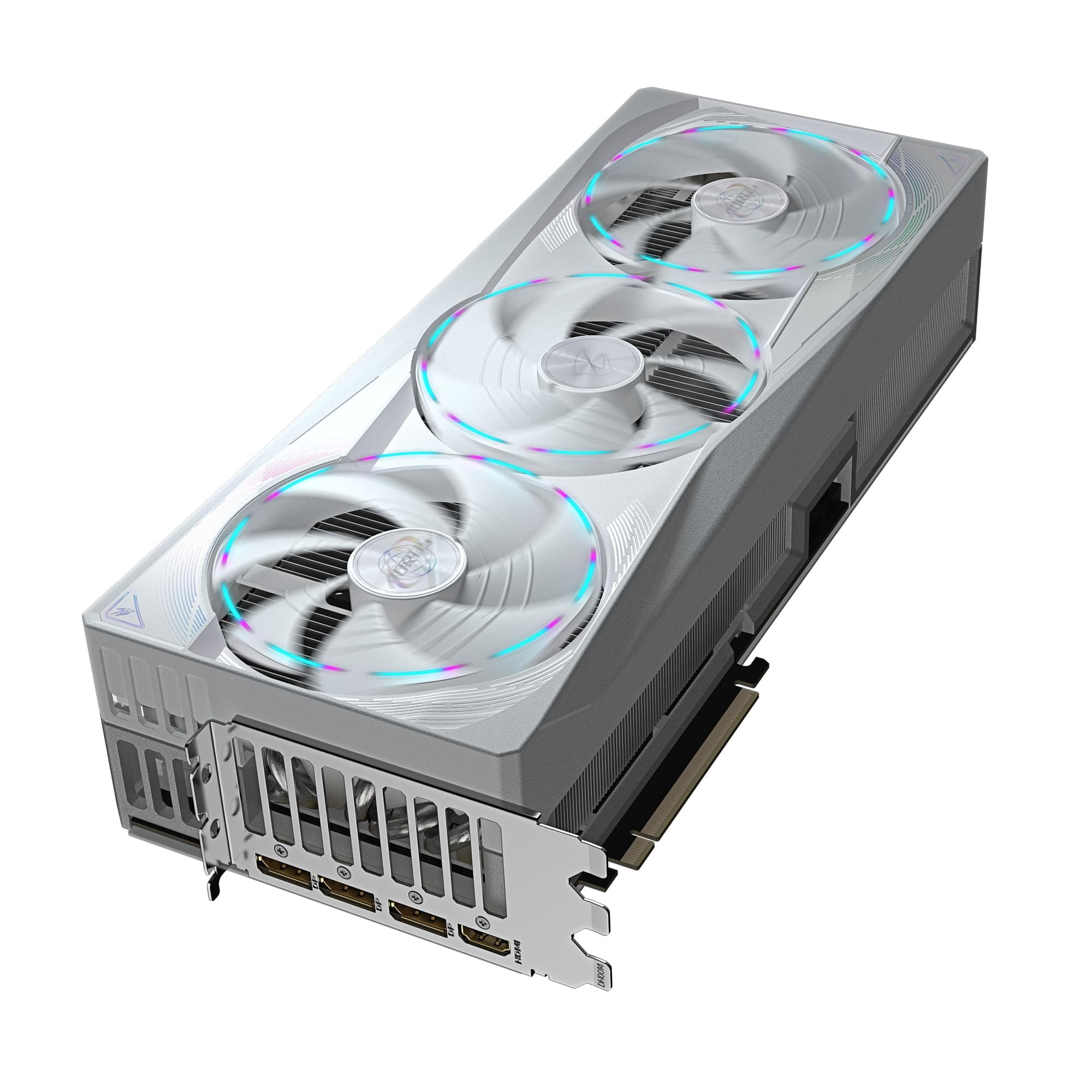 Gigabyte AORUS GeForce RTX 5090 Master Ice 32G Grafikkarte - 32 GB GDDR7, 512 Bit, PCI-E 5.0, 2655MHz Kernfrequenz, 3 x DP 2.1a, 1 x HDMI 2.1b, NVIDIA DLSS 4, GV-N5090AORUSM ICE-32GD Bild 7