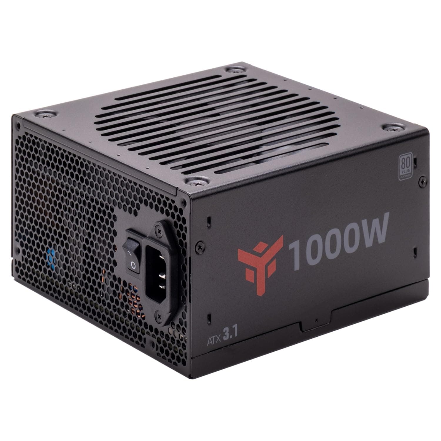 Itek Netzteil PBI1000 – 1000W – 80 Plus Platinum – ATX 3.1 – 14 cm FDB-Lüfter – Japanische Kondensatoren – Modular Bild 2