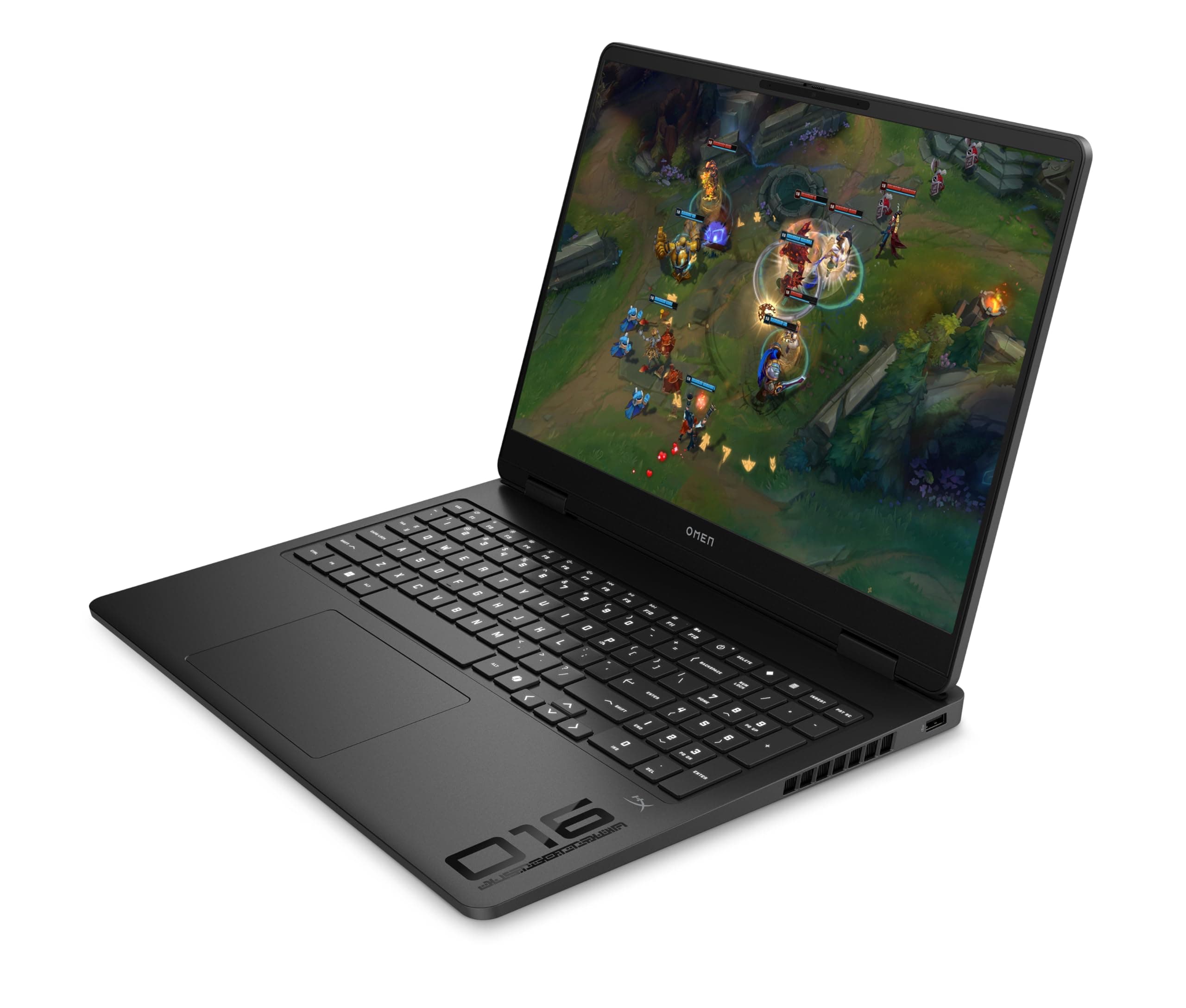 HP Omen Gaming Laptop, 16 Zoll 2K Display 144Hz, AMD Ryzen 9 8940HX, NVIDIA GeForce RTX 5060, 16 GB DDR5 (1 x 16 GB), 1TB SSD, Windows 11, 4-Zonen-RGB-QWERTZ Tastatur, Wi-Fi 6, Shadow Black Bild 4