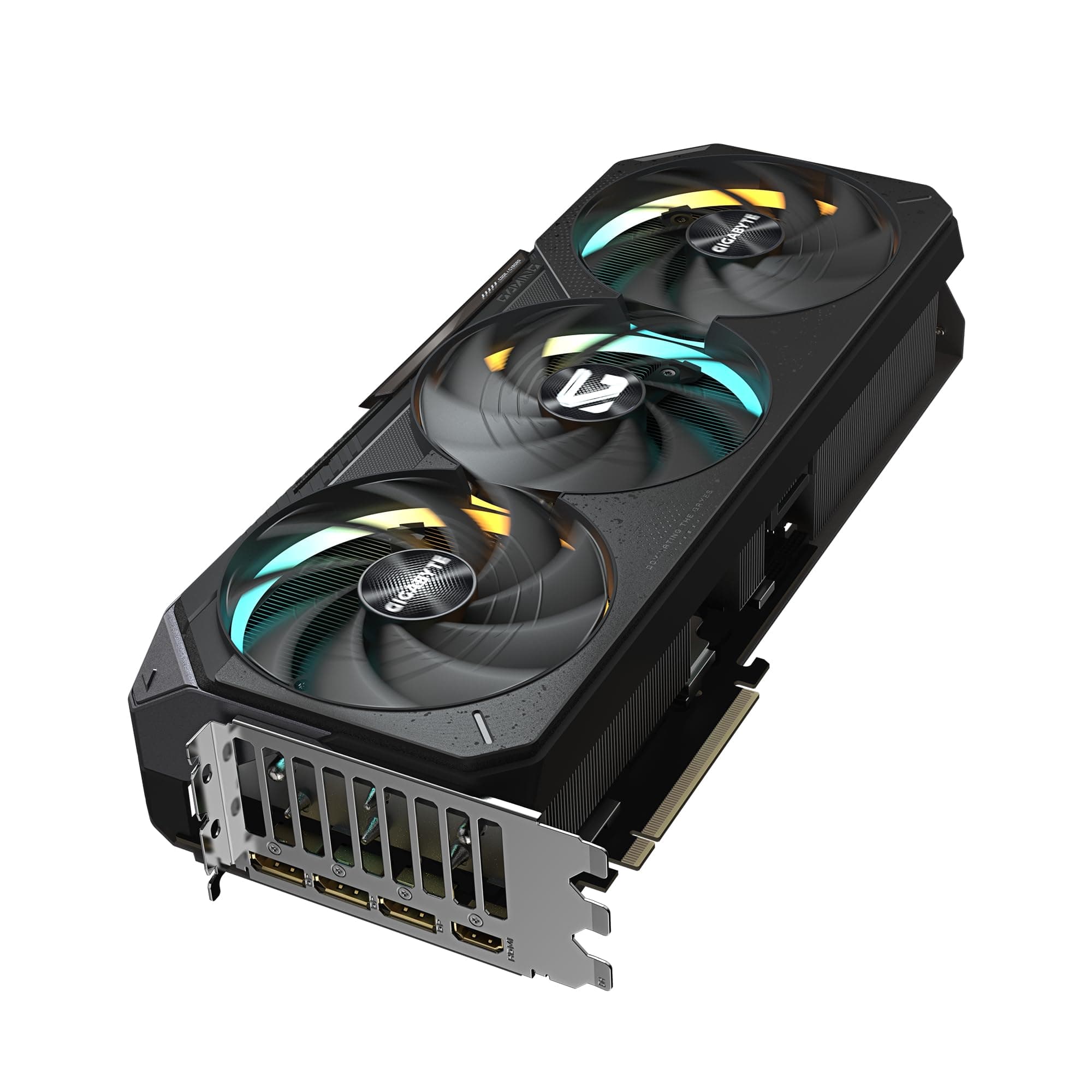 Gigabyte GeForce RTX 5080 Gaming 16G Grafikkarte - 16GB GDDR7, 256 Bit, PCI-E 5.0, 2730MHz Core Clock, 3 x DisplayPort, 1 x HDMI, NVIDIA DLSS 4, GV-N5080GAMING-16GD Bild 7