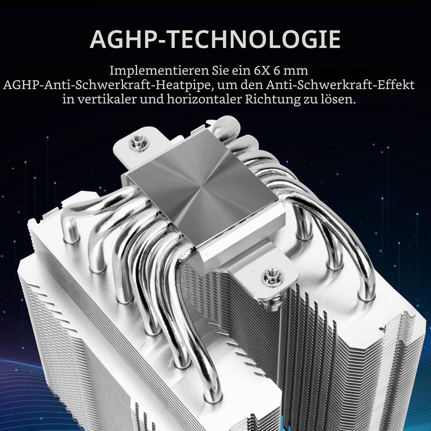 TR-Peerless Assassin 120 SE EXTREM CPU Kühlung, 6x6mm Heatpipes CPU Kühler, Doppeltürme und Doppelventilator Kühler, 1850RPM Geschwindigkeit, für Intel LGA1700/1851/115x Bild 3