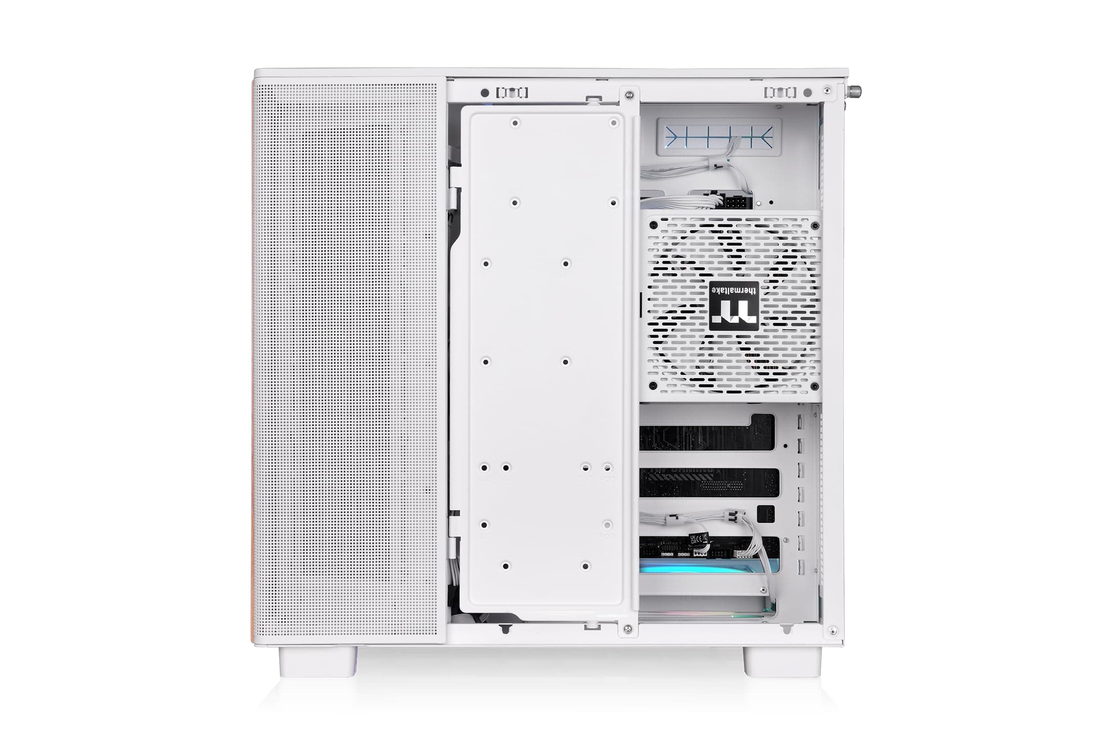 Thermaltake View 380 XL WS ARGB | Mid Tower Chassis | Snow View 380 XL Wood Snow Bild 5