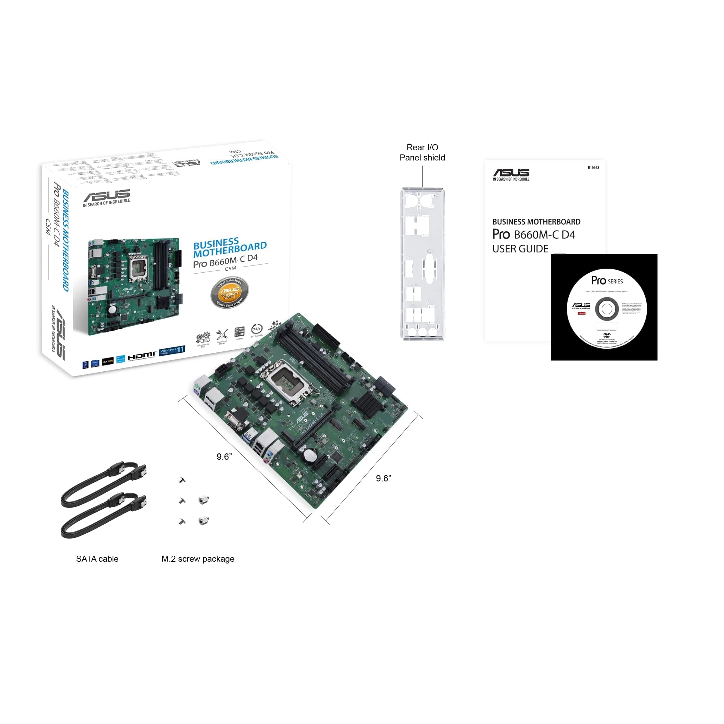 ASUS ProArt B660-CREATOR D4 Mainboard Sockel Intel LGA 1700 (Intel B660, ATX, DDR4 Speicher, PCIe 5.0, 2X M.2, USB-C DisplayPort) Bild 6