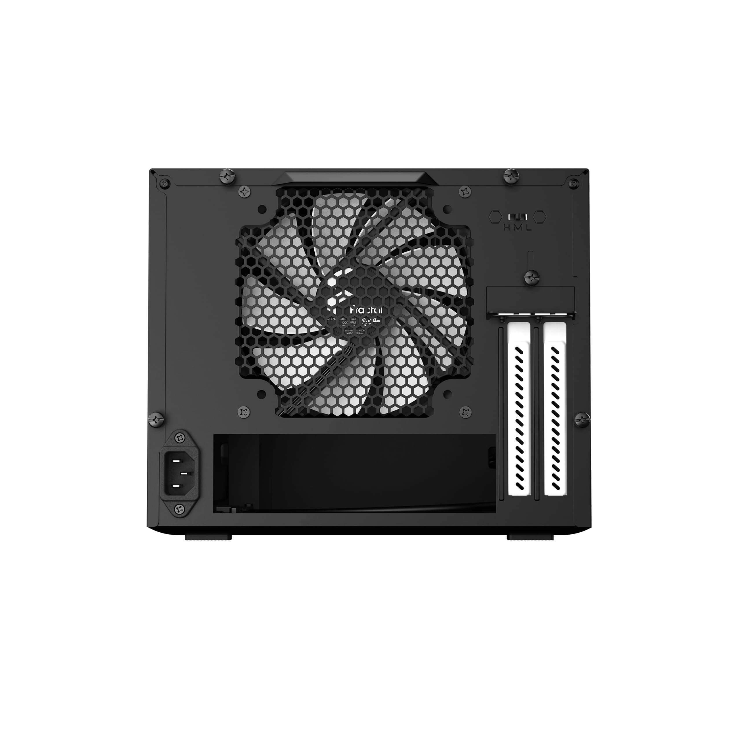 Fractal Design Node 304 Mini-ITX Gehäuse – Kompaktes Design, Erweiterbares Innenleben, USB 3.0 Frontpanel, Schwarz Black Bild 7