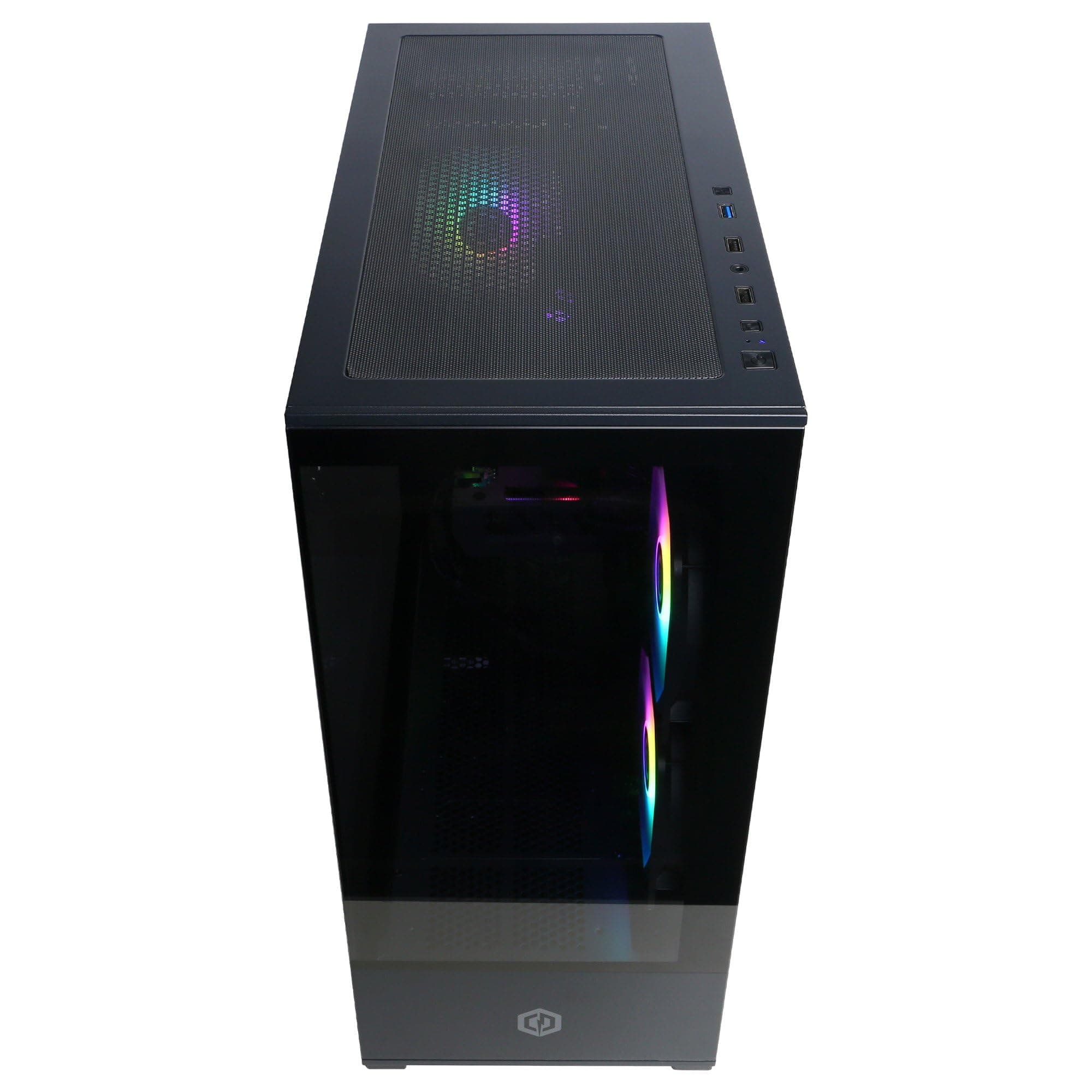 CYBERPOWERPC Wyvern Gaming PC - AMD Ryzen 7 8700F, Nvidia RTX 5060 Ti, 16GB RAM, 1TB NVMe SSD, 650W PSU, Wi-Fi, Windows 11, Prism Panoramic Black AMD Ryzen 7 8700F Nvidia RTX 5060 Ti Bild 4